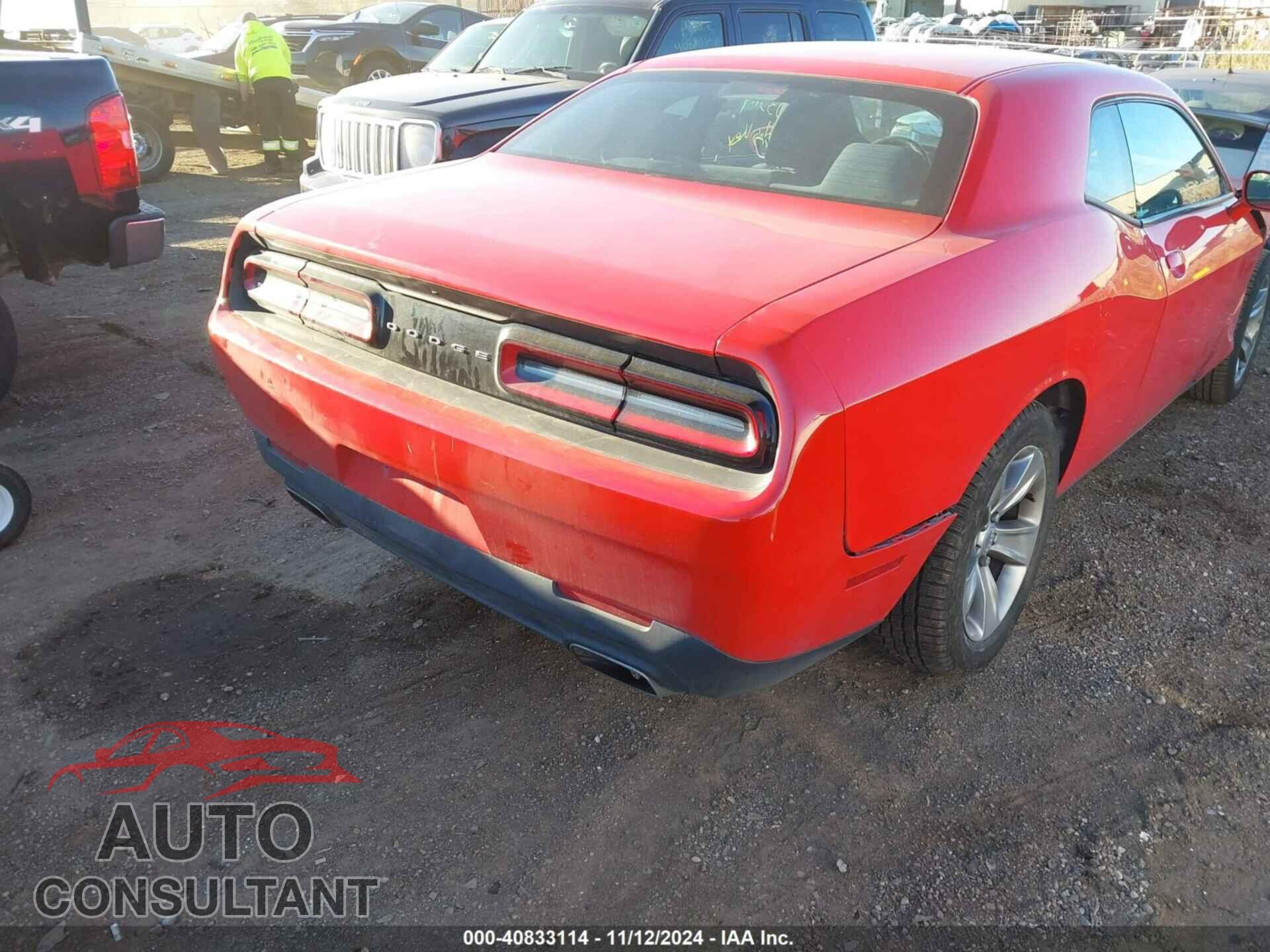 DODGE CHALLENGER 2016 - 2C3CDZAG2GH289961