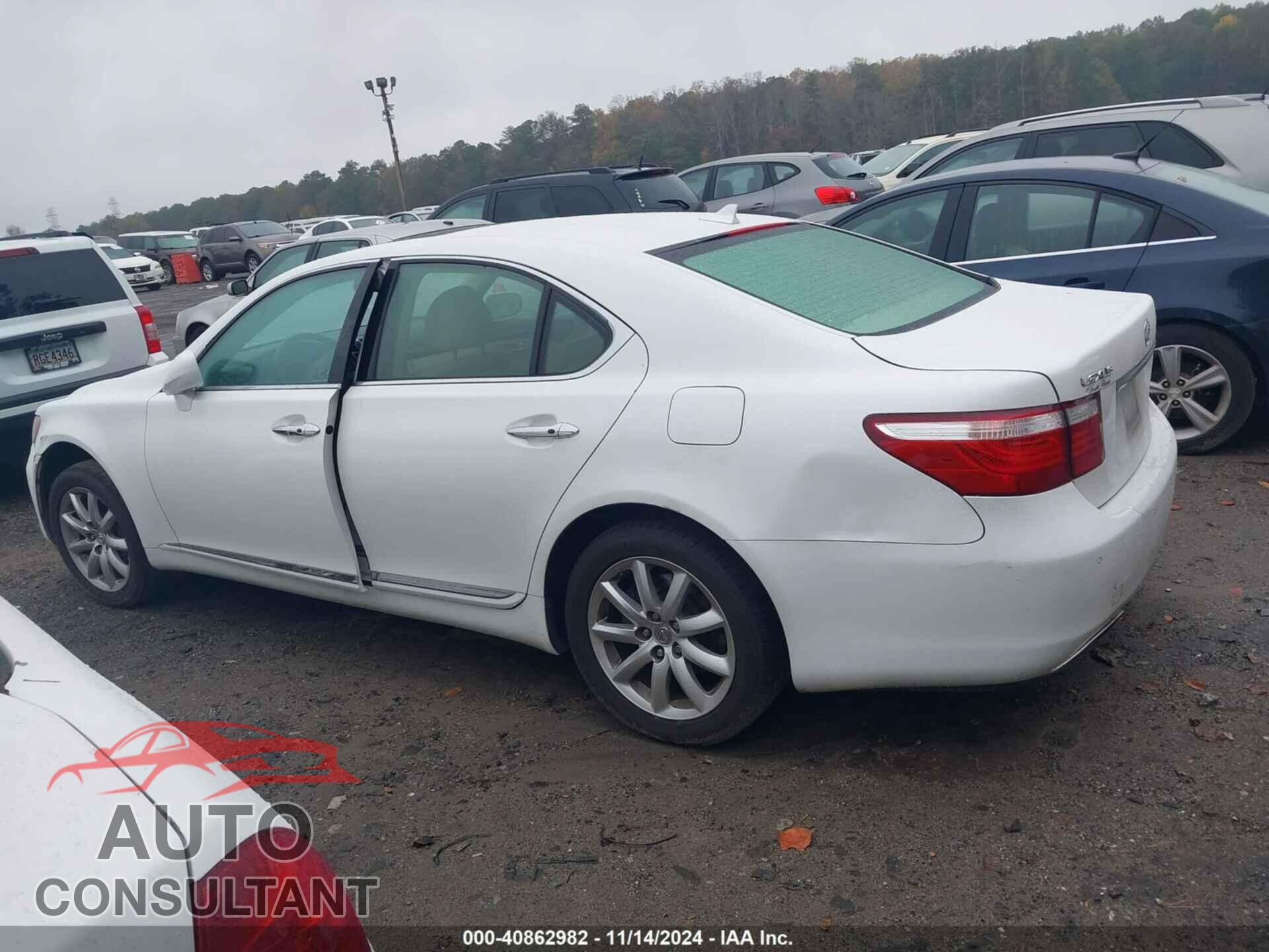 LEXUS LS 460 2009 - JTHBL46F495090237