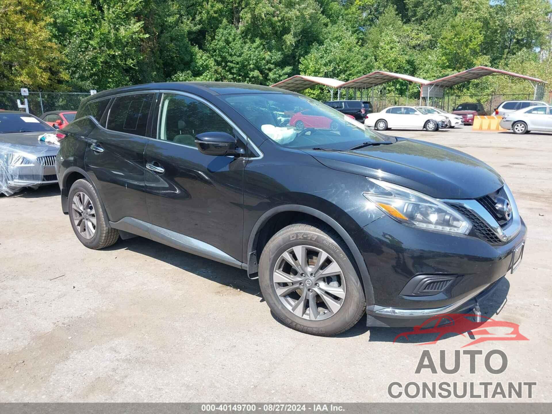 NISSAN MURANO 2018 - 5N1AZ2MH4JN161036