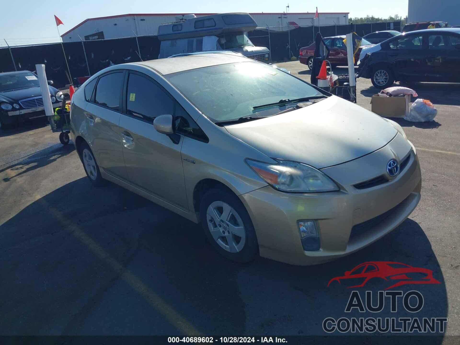 TOYOTA PRIUS 2010 - JTDKN3DU2A0054877