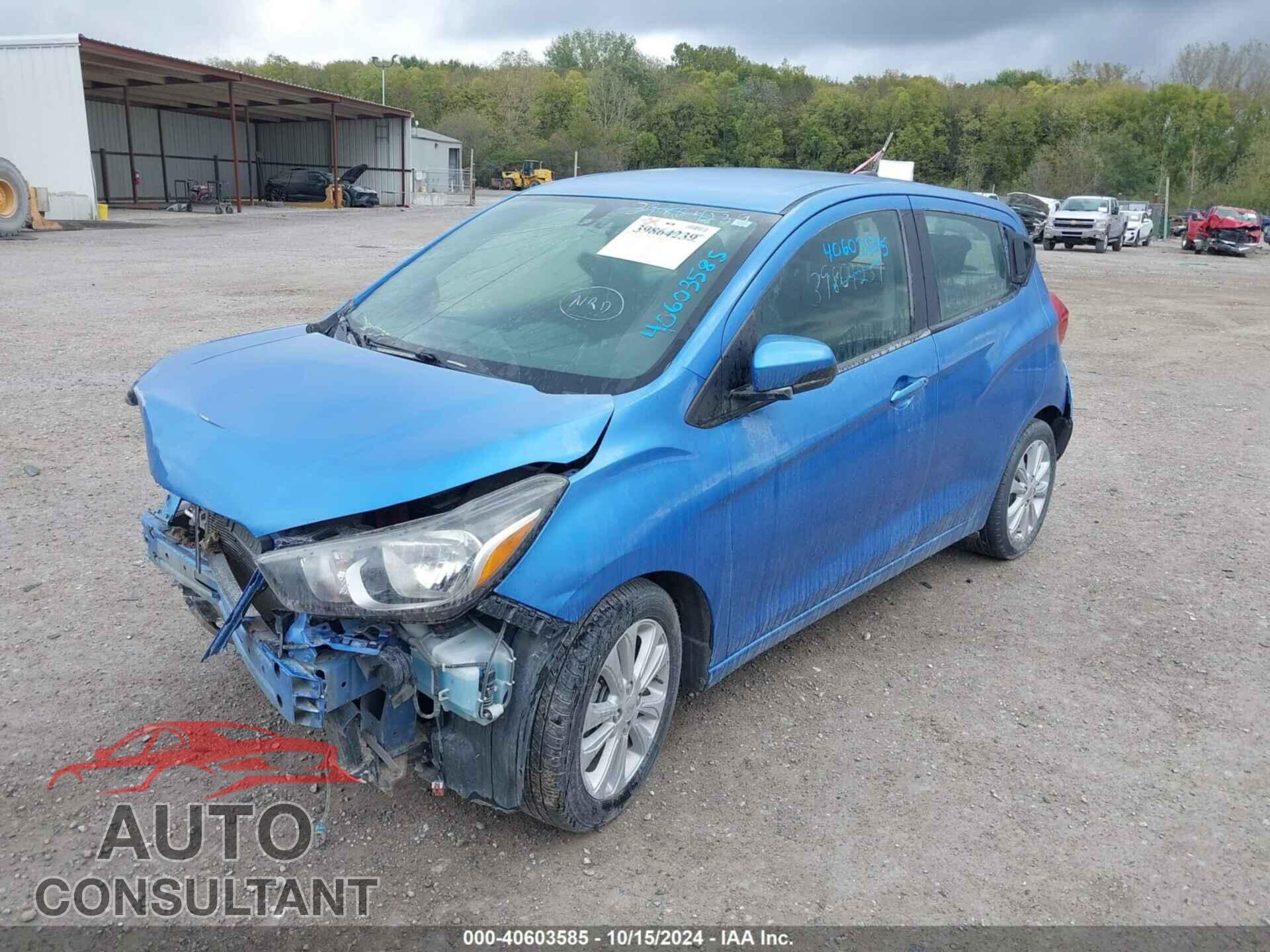 CHEVROLET SPARK 2017 - KL8CD6SA2HC758743