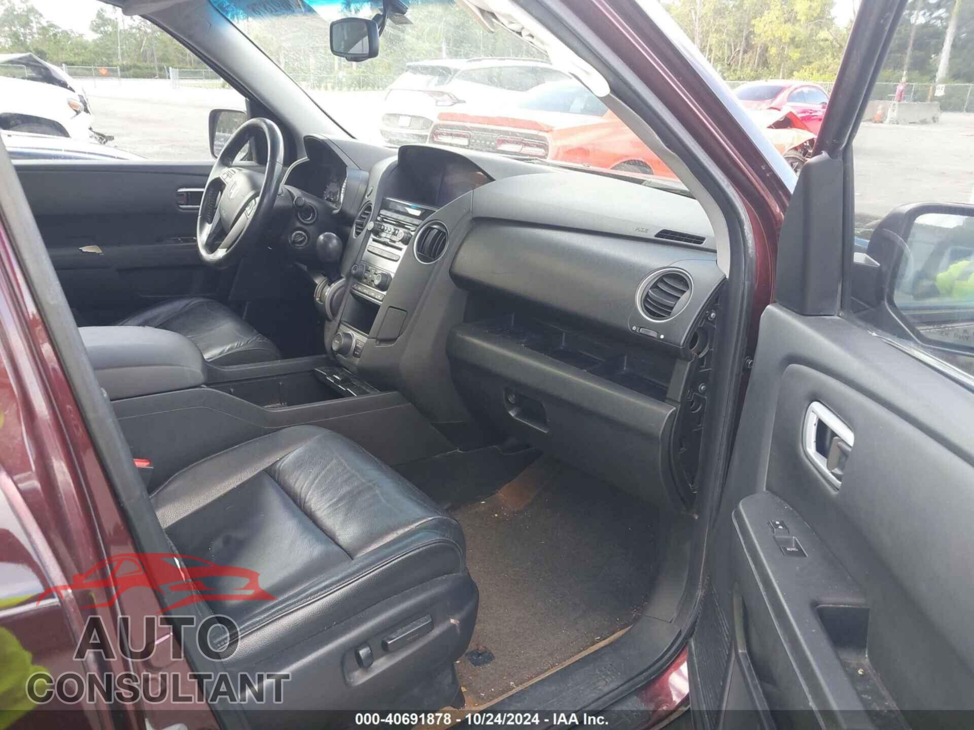 HONDA PILOT 2013 - 5FNYF3H60DB024964
