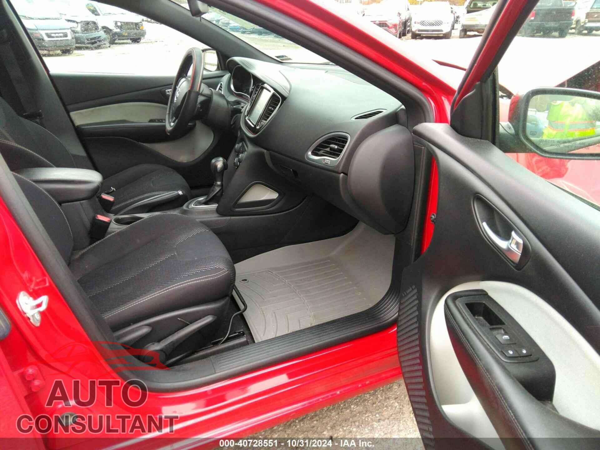 DODGE DART 2016 - 1C3CDFBB4GD737356