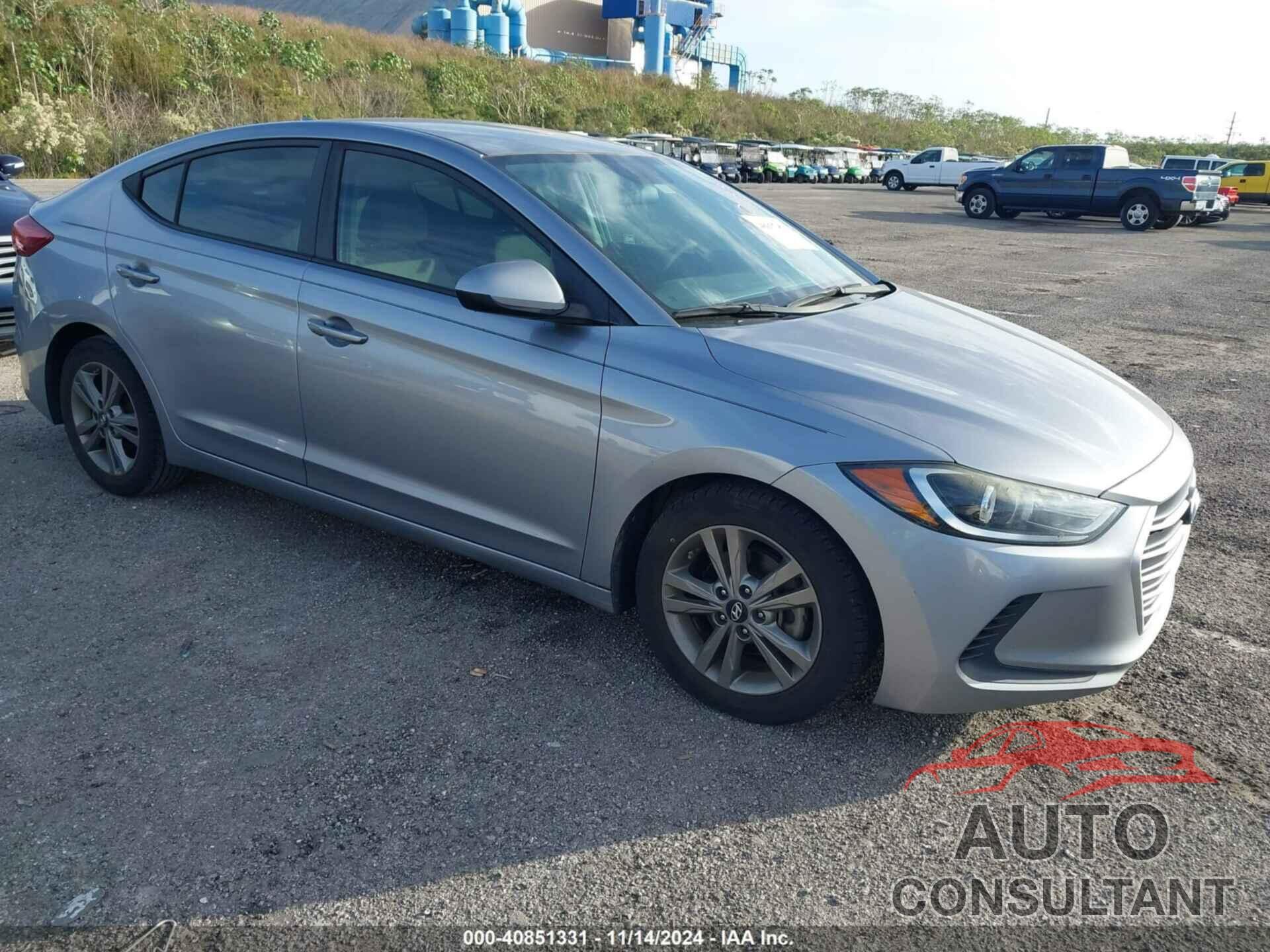 HYUNDAI ELANTRA 2017 - 5NPD84LF0HH130165