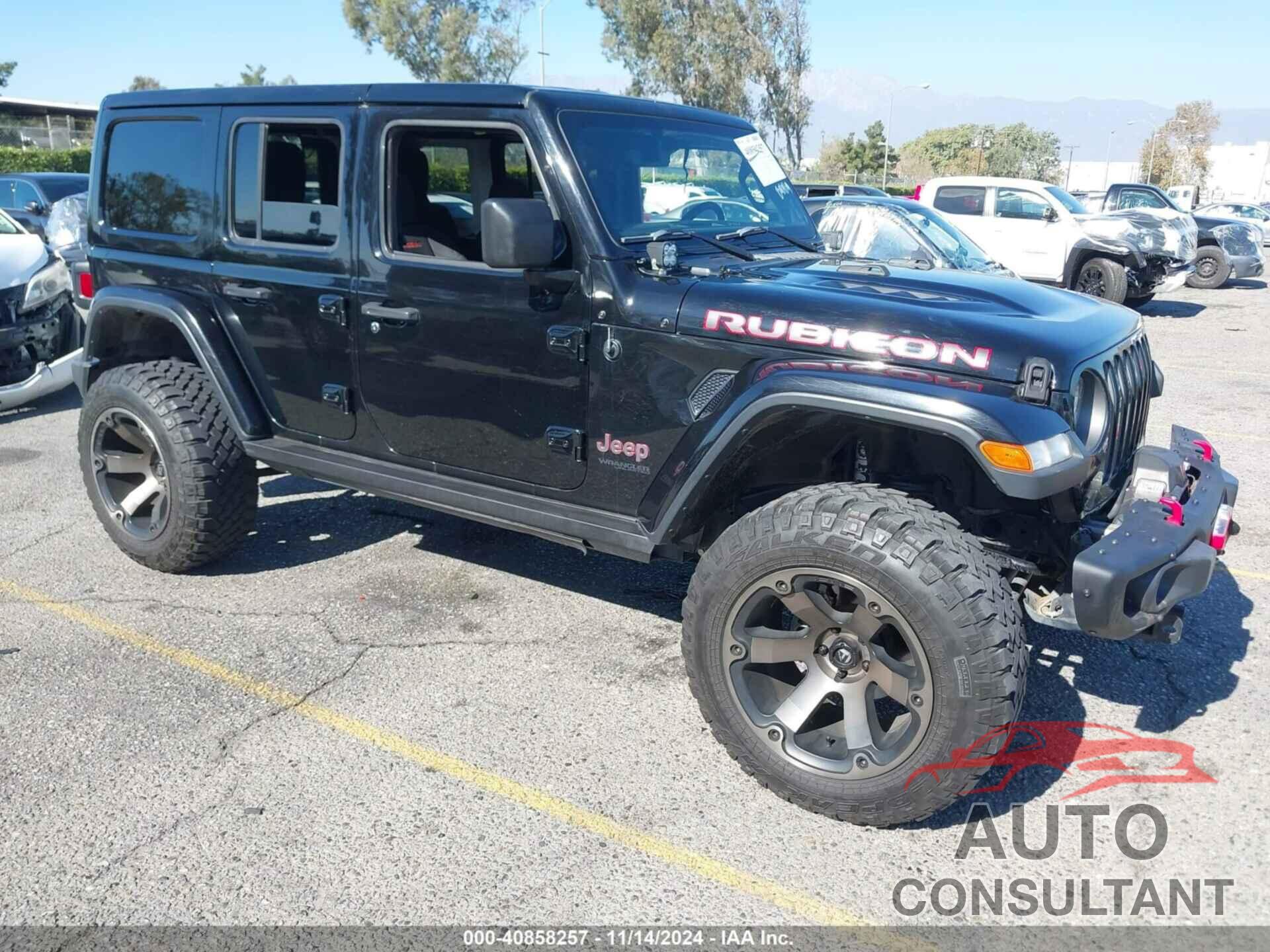 JEEP WRANGLER UNLIMITED 2018 - 1C4HJXFN1JW202064