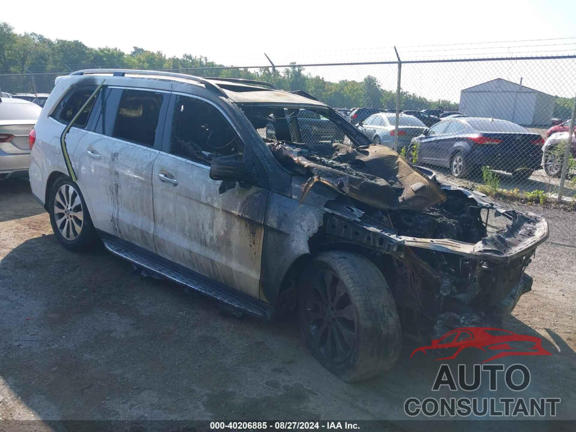 MERCEDES-BENZ GLS 450 2017 - 4JGDF6EE3HA920178