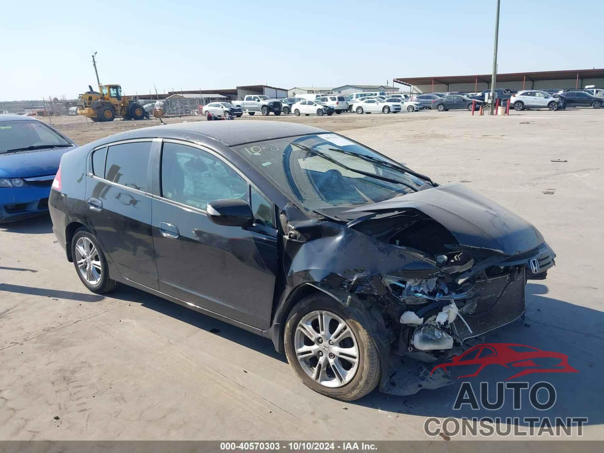 HONDA INSIGHT 2010 - JHMZE2H74AS036557