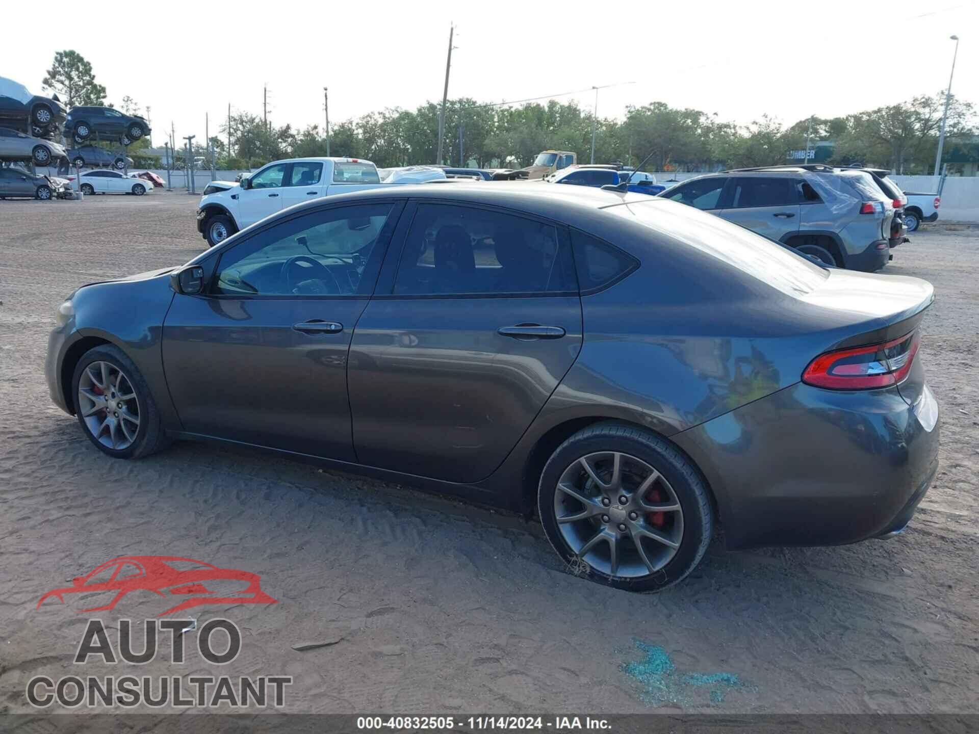 DODGE DART 2014 - 1C3CDFBB3ED862037