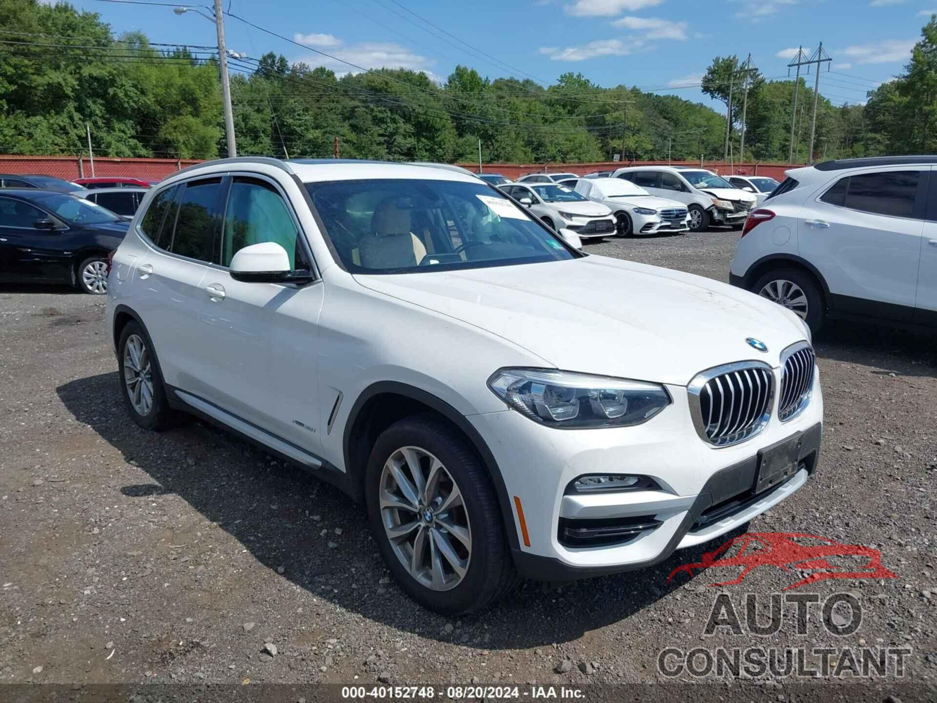 BMW X3 2018 - 5UXTR9C56JLD60597