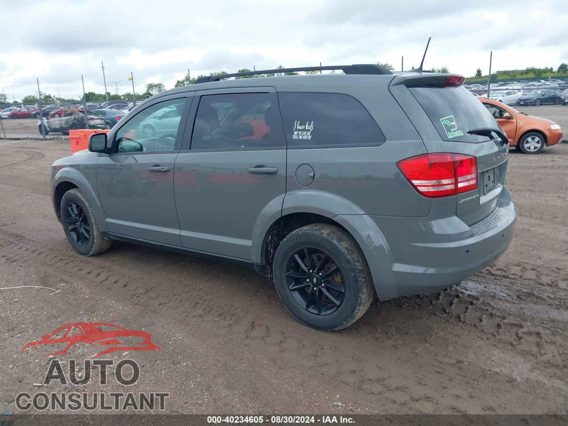 DODGE JOURNEY 2020 - 3C4PDCAB2LT278085