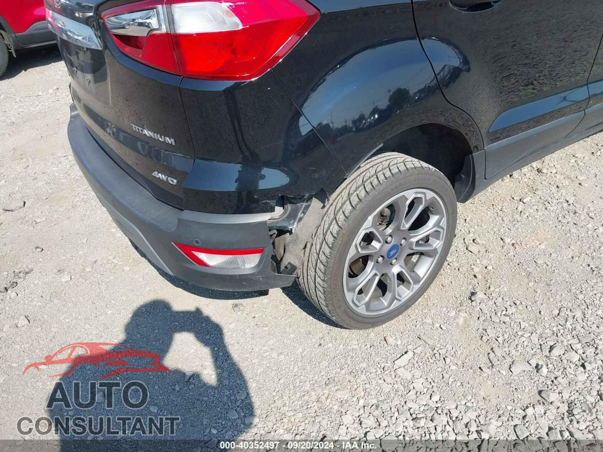 FORD ECOSPORT 2019 - MAJ6S3KL2KC288317
