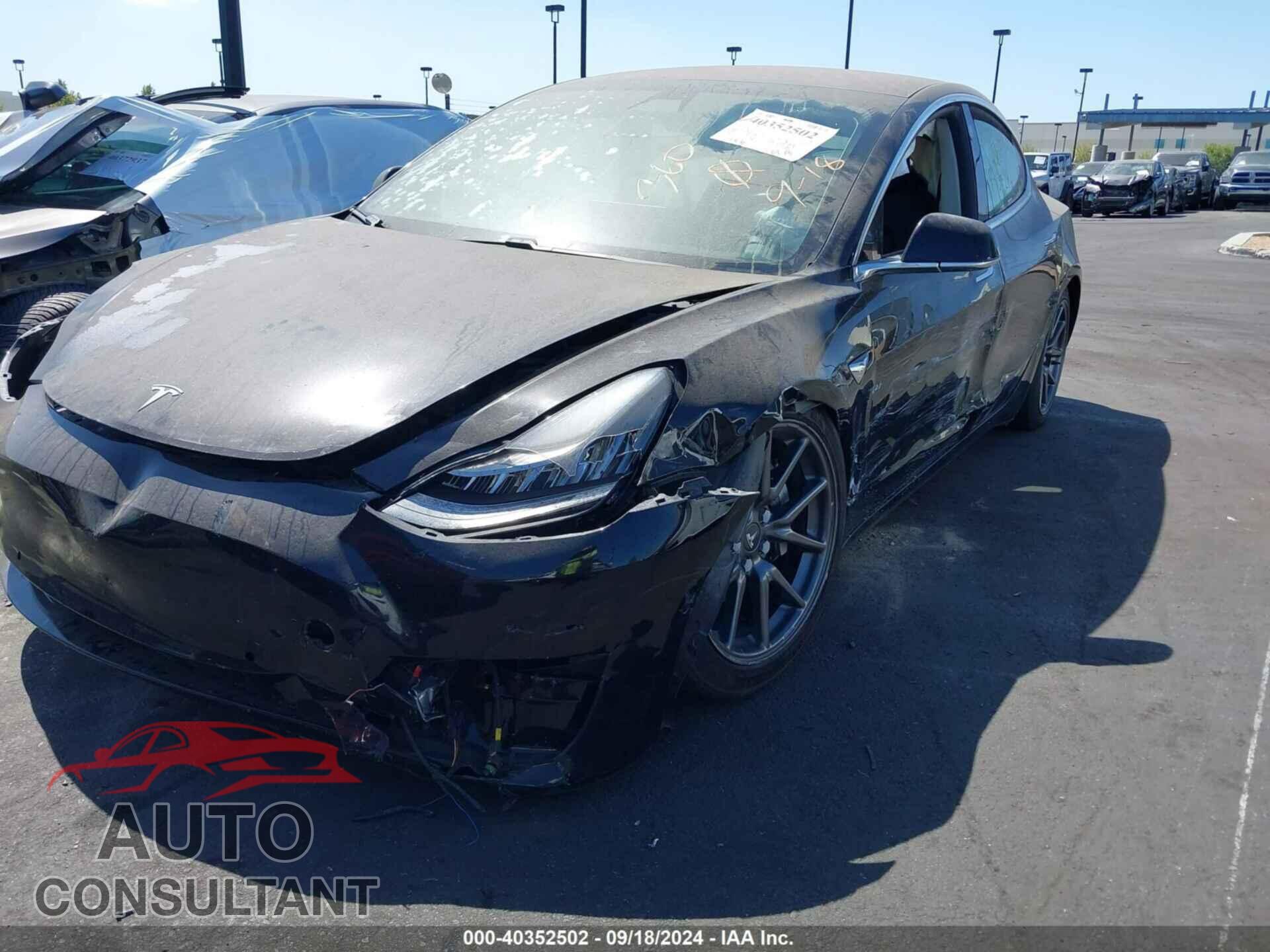 TESLA MODEL 3 2019 - 5YJ3E1EA4KF395861