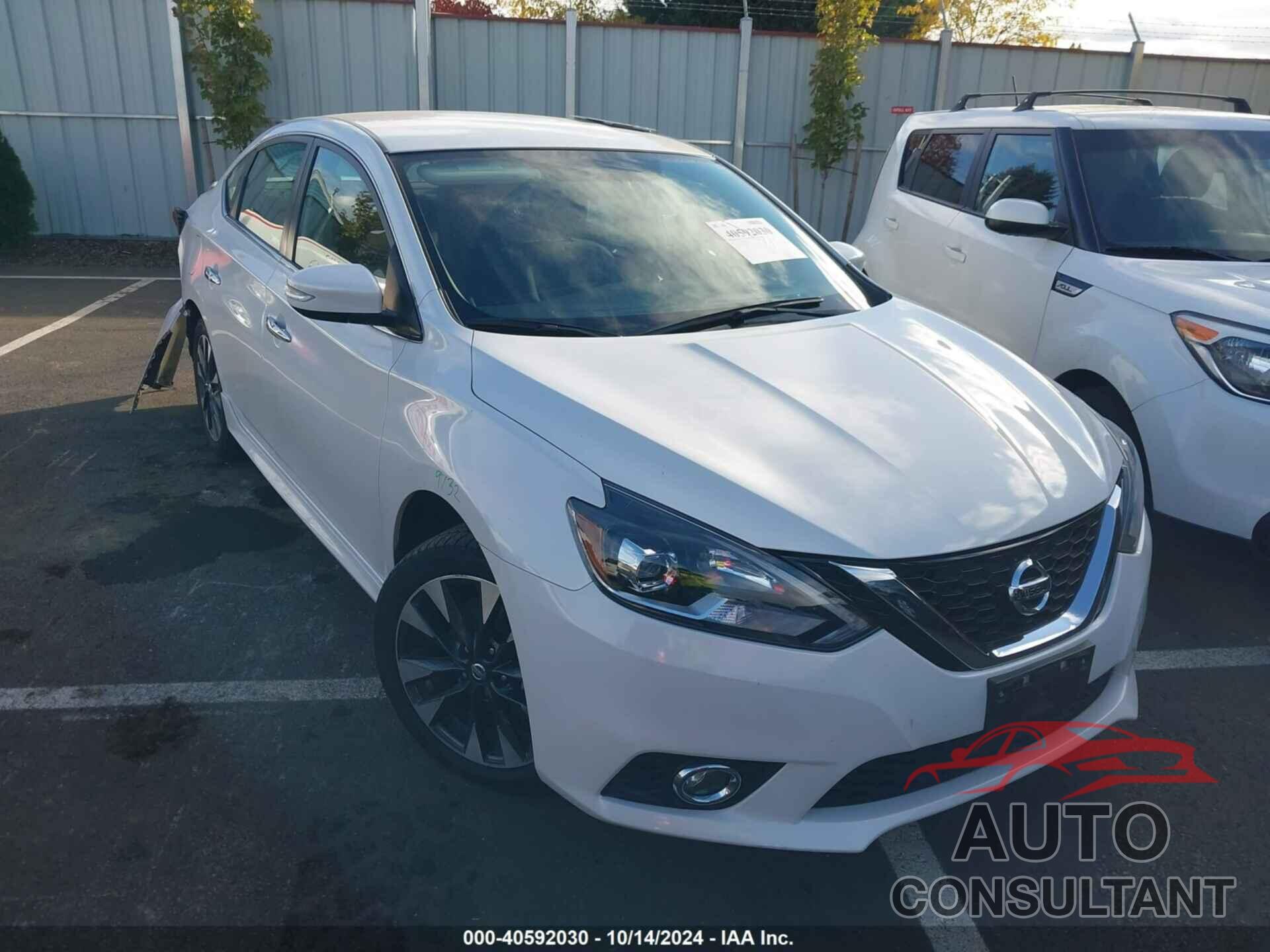 NISSAN SENTRA 2017 - 3N1AB7AP3HY208462