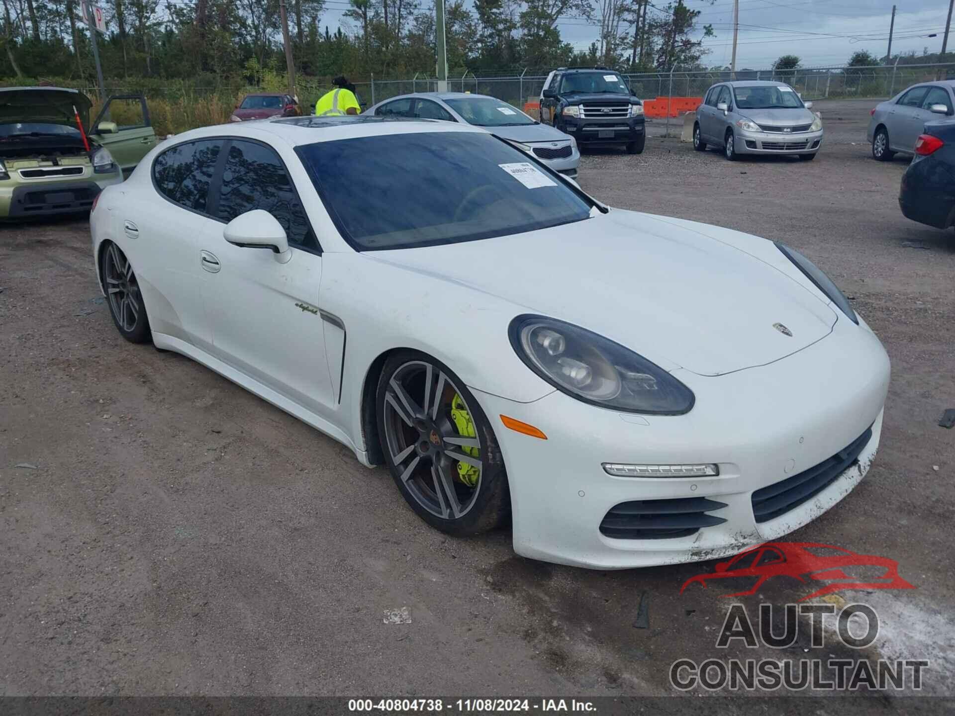 PORSCHE PANAMERA E-HYBRID 2014 - WP0AD2A77EL044454