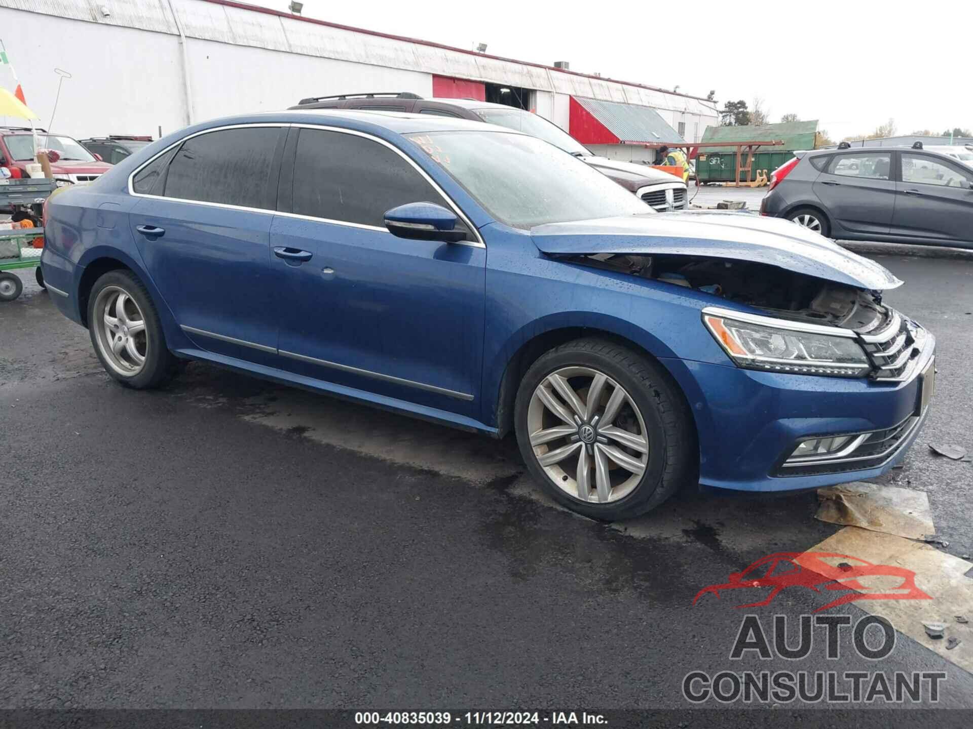 VOLKSWAGEN PASSAT 2017 - 1VWCT7A39HC032409