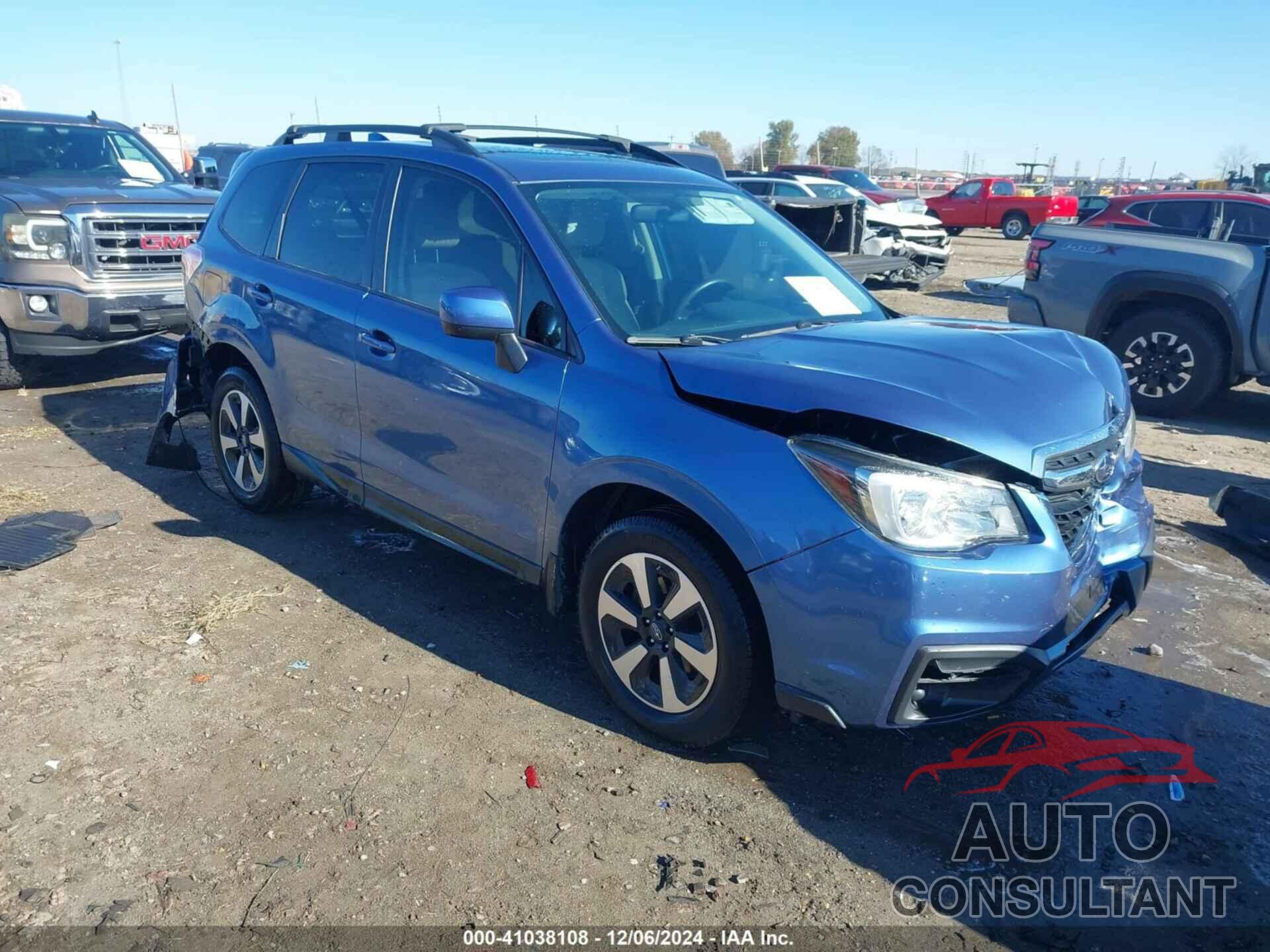 SUBARU FORESTER 2018 - JF2SJAEC6JH616448