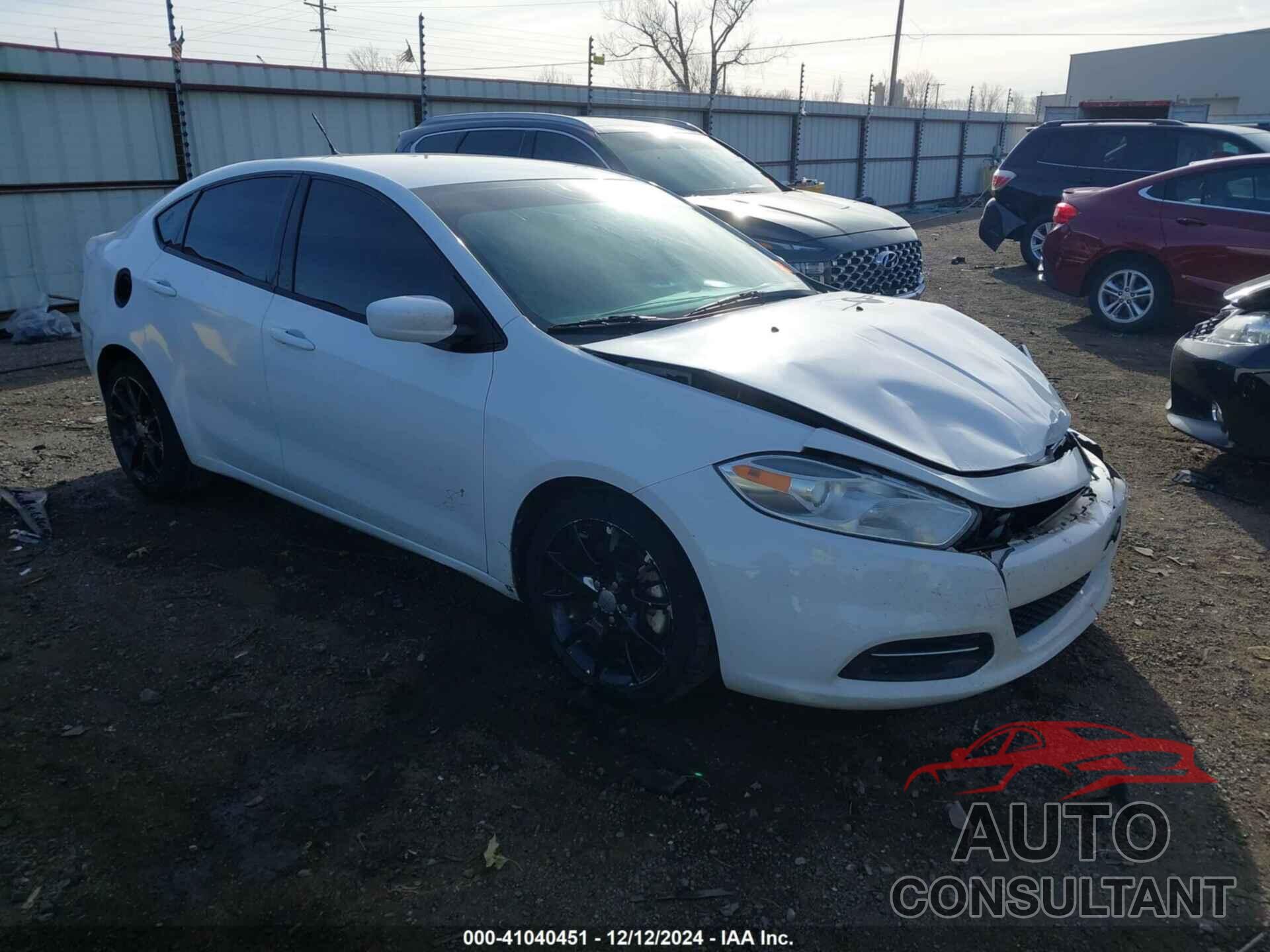 DODGE DART 2013 - 1C3CDFBAXDD198258