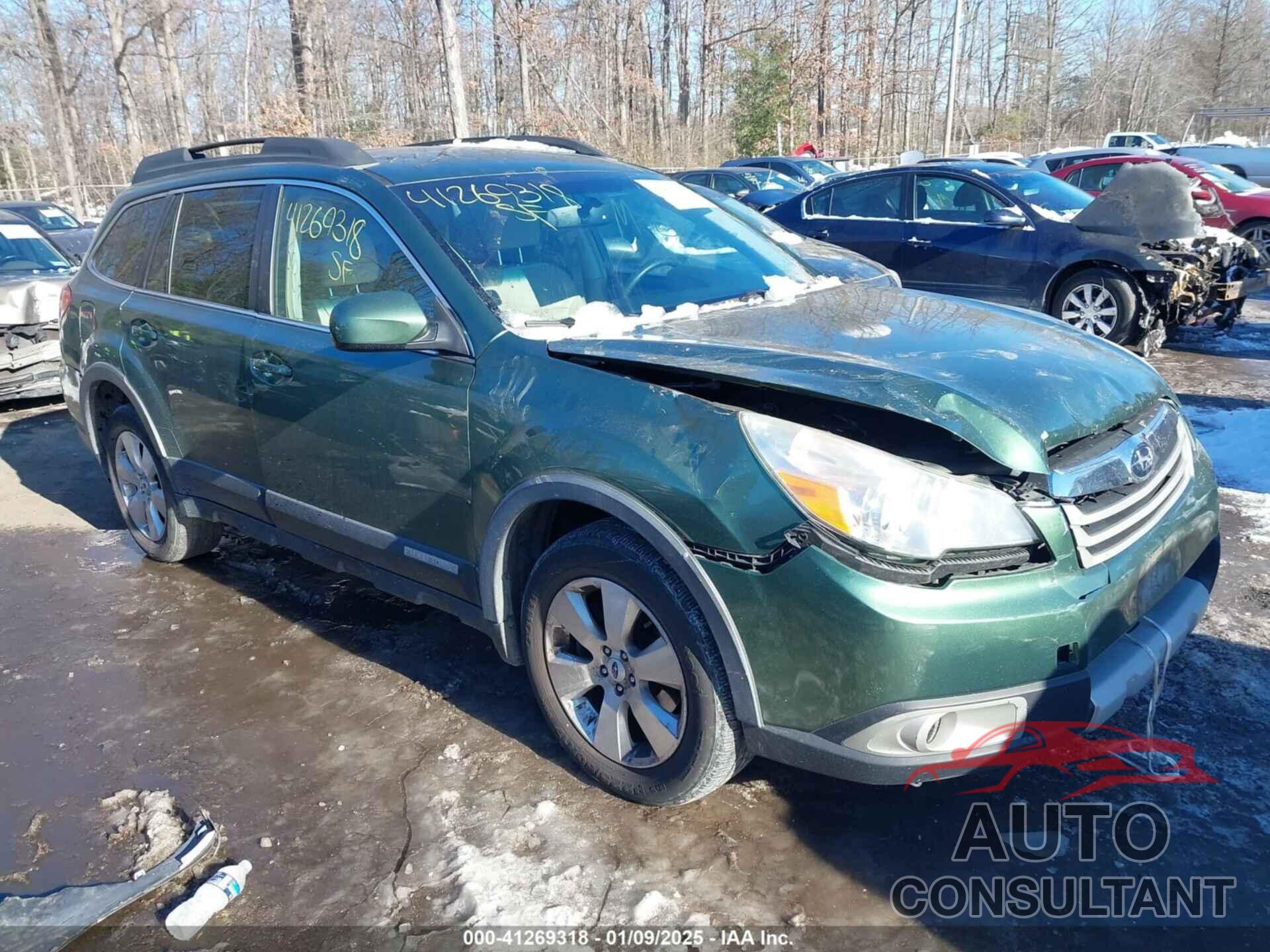 SUBARU OUTBACK 2012 - 4S4BRDKC6C2267709