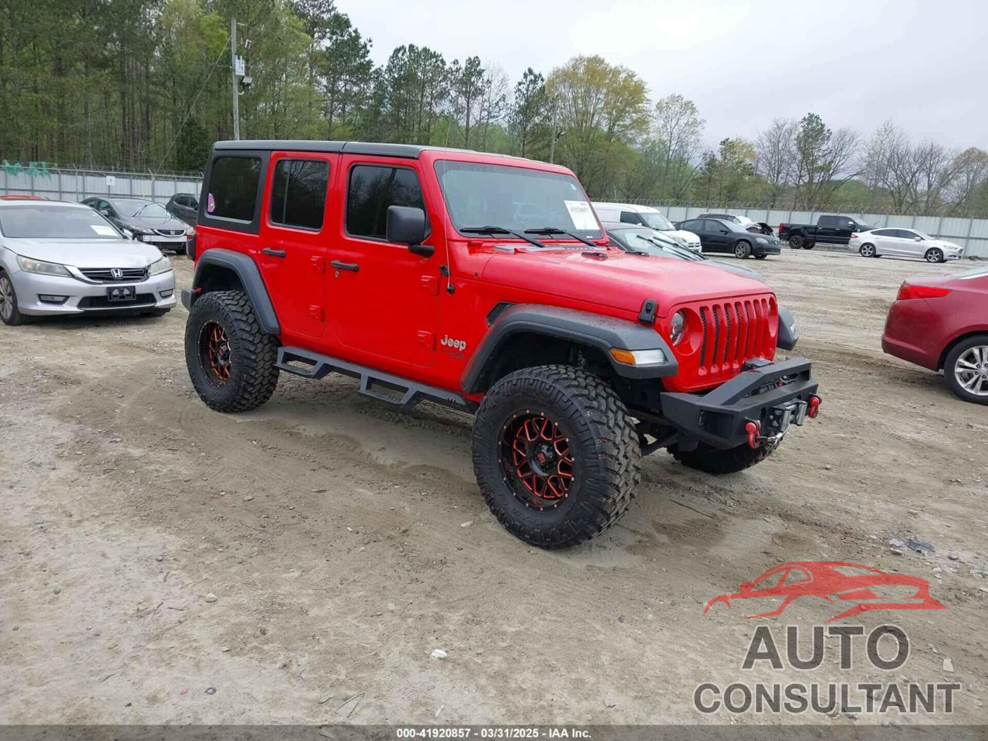 JEEP WRANGLER UNLIMITED 2019 - 1C4HJXDGXKW594094