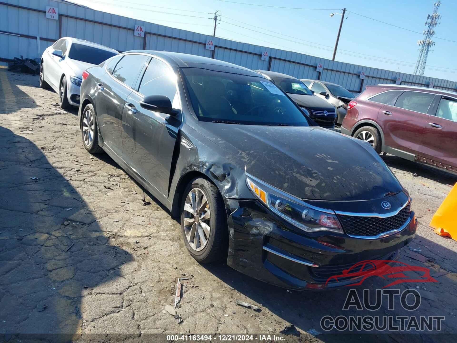 KIA OPTIMA 2016 - 5XXGU4L38GG064148