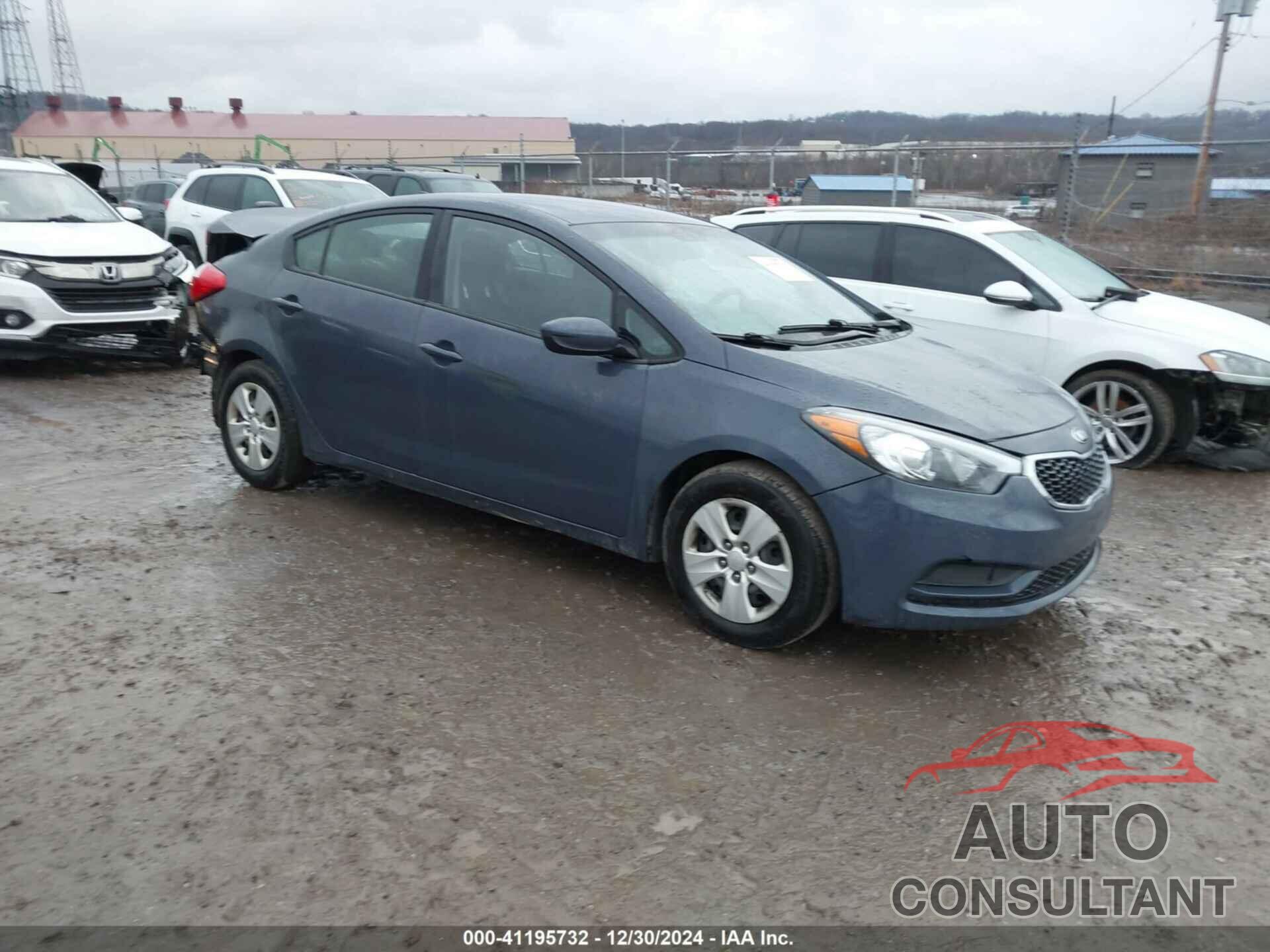 KIA FORTE 2016 - KNAFK4A65G5540226