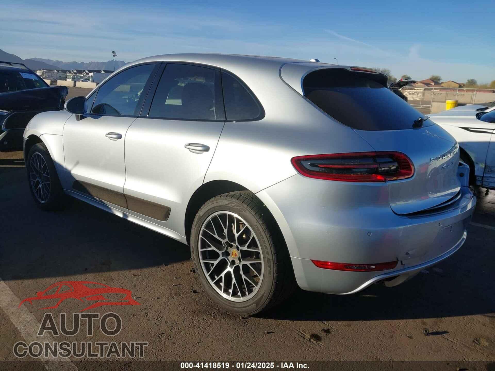PORSCHE MACAN 2015 - WP1AB2A59FLB67970