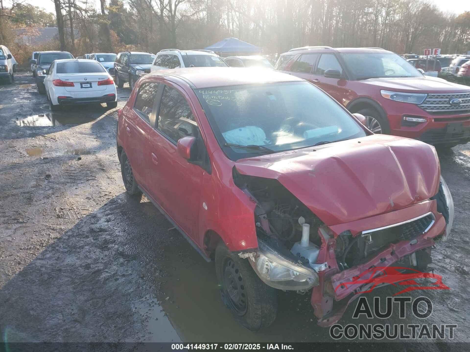 MITSUBISHI MIRAGE 2018 - ML32A3HJ3JH002755