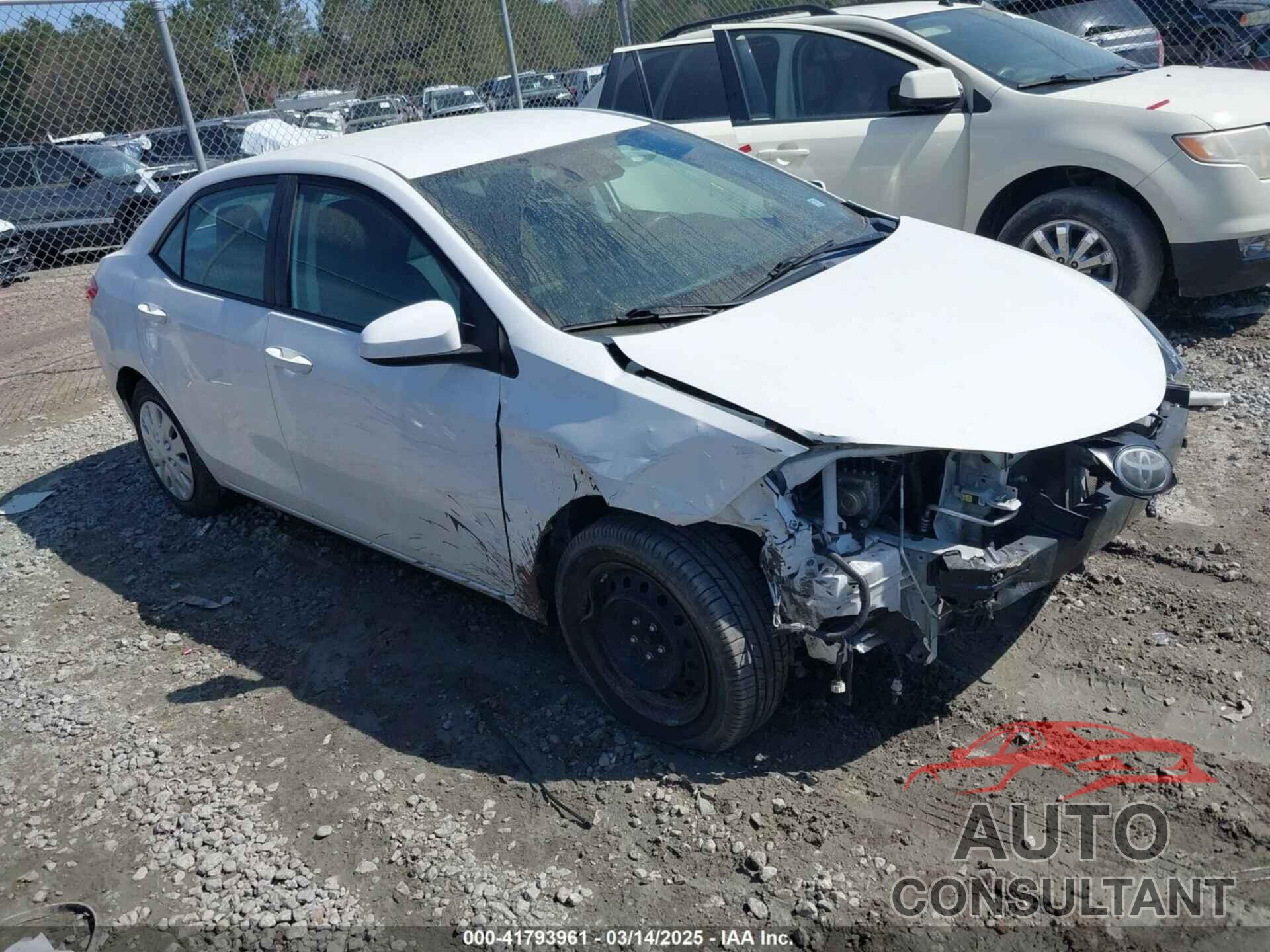TOYOTA COROLLA 2019 - 5YFBURHE6KP867669