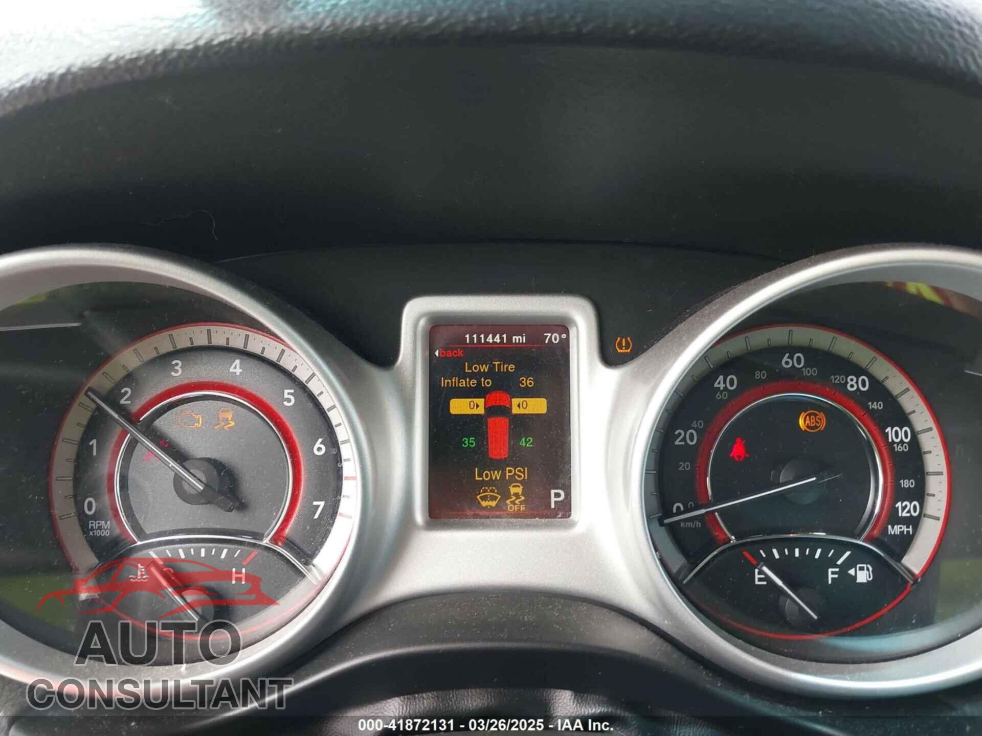 DODGE JOURNEY 2017 - 3C4PDCABXHT673056