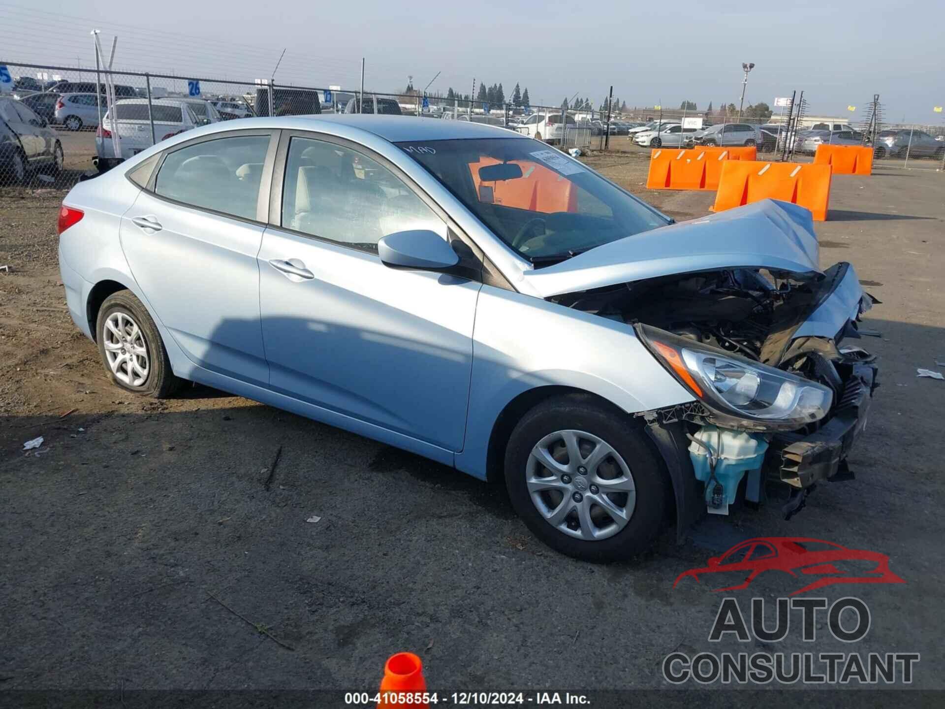 HYUNDAI ACCENT 2013 - KMHCT4AE7DU549145