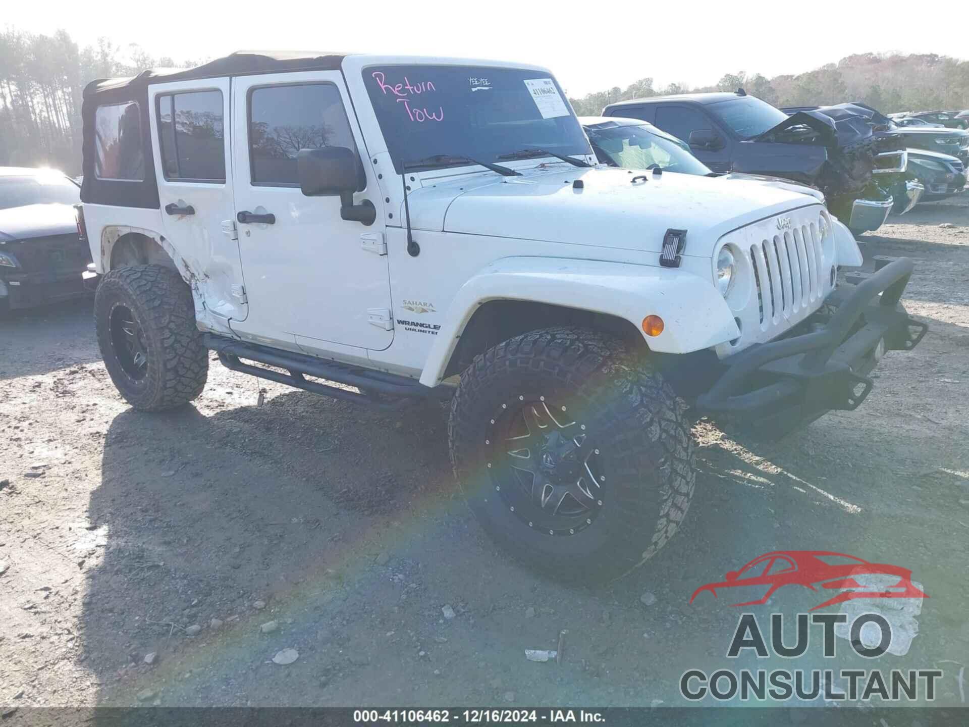 JEEP WRANGLER UNLIMITED 2015 - 1C4BJWEG7FL614596