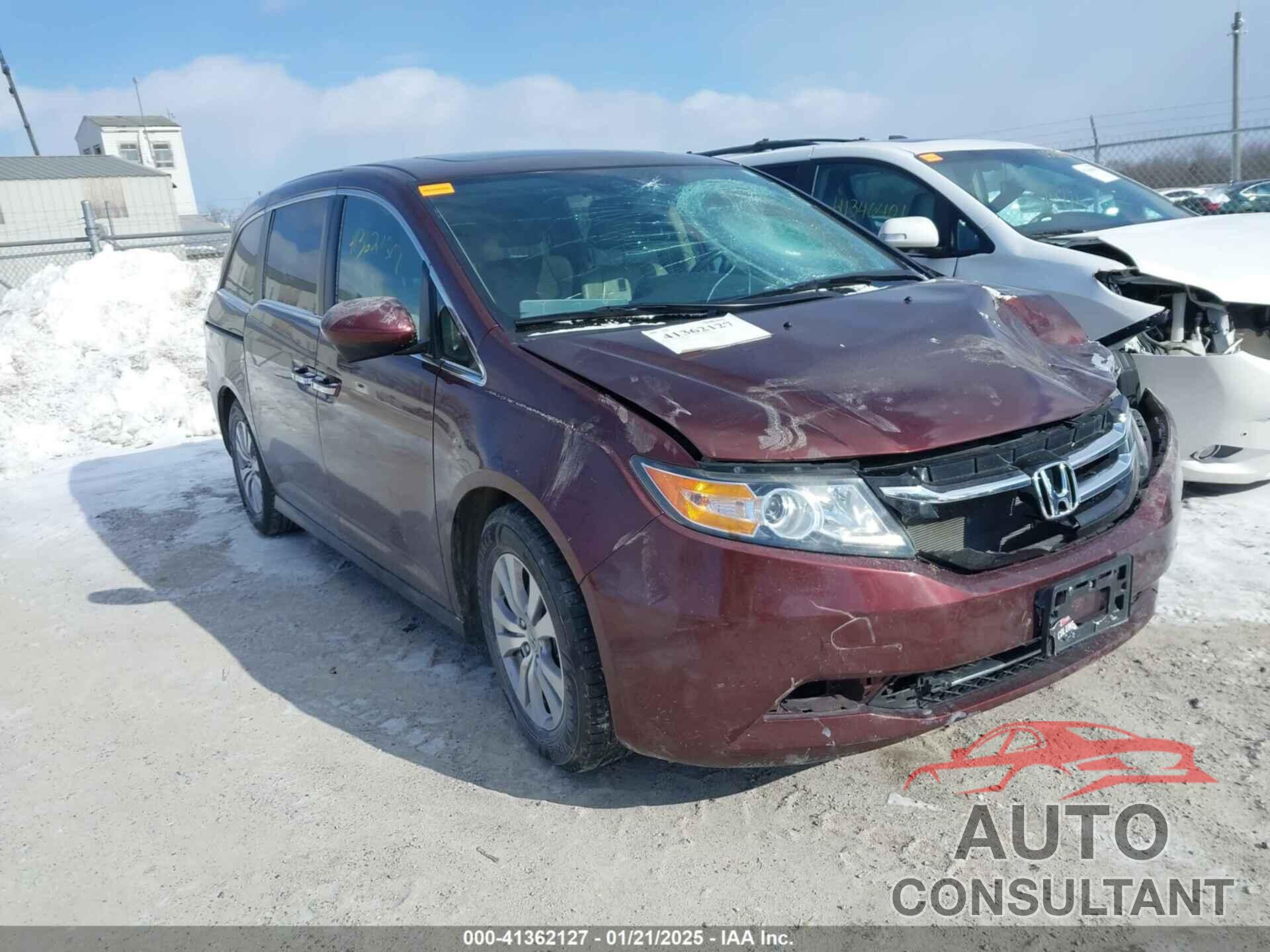 HONDA ODYSSEY 2017 - 5FNRL5H62HB003841