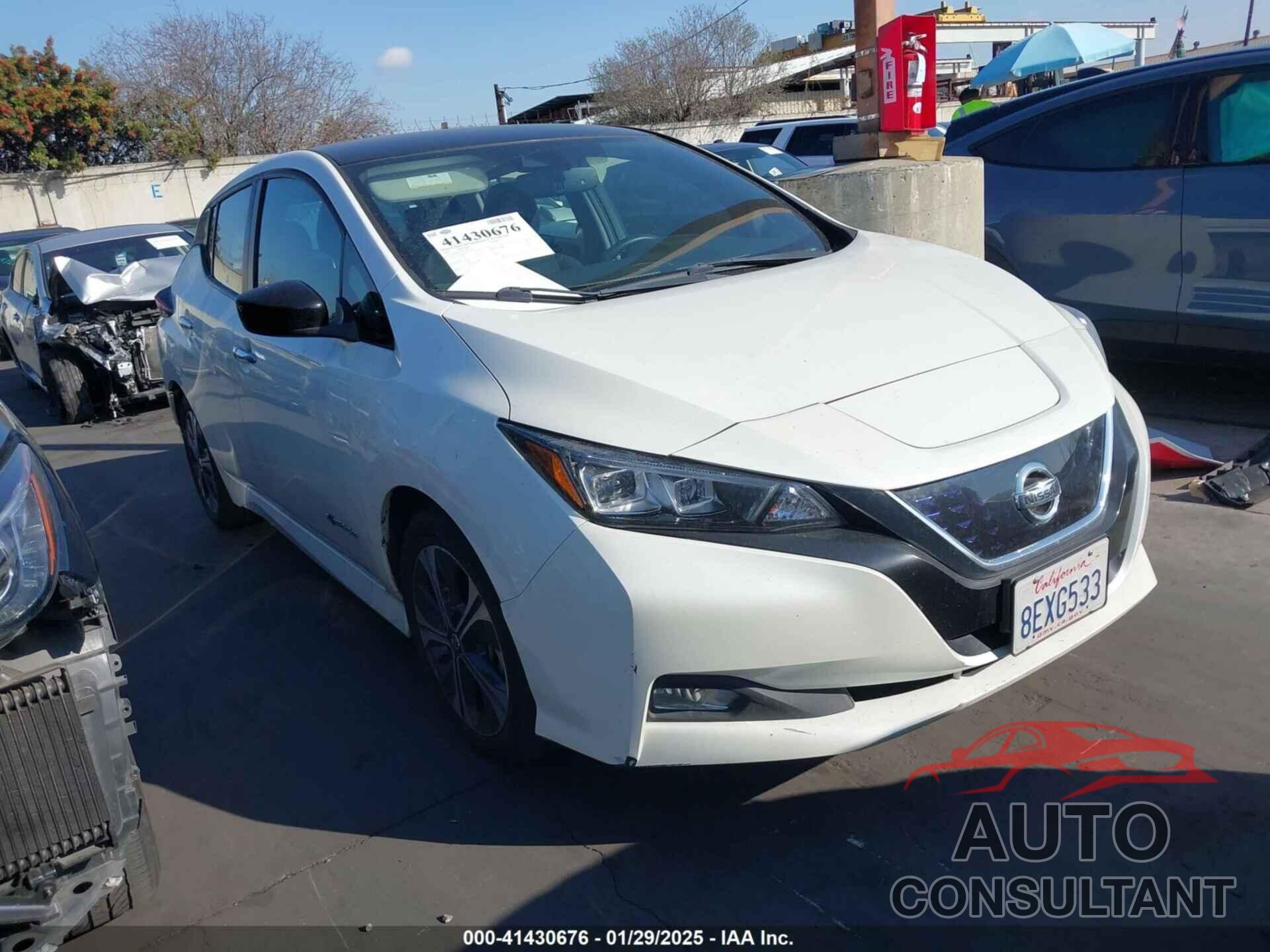 NISSAN LEAF 2018 - 1N4AZ1CP2JC305336