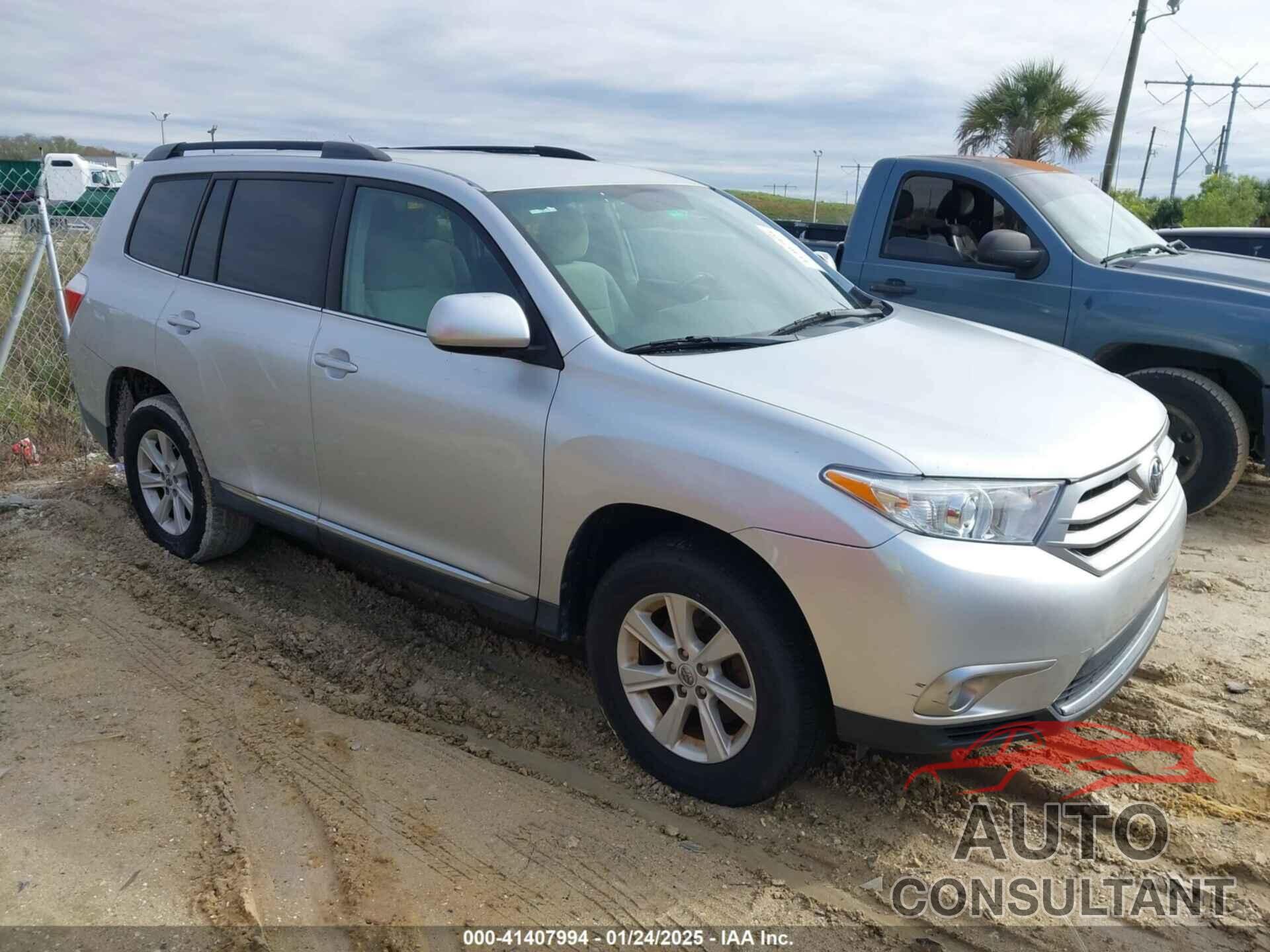 TOYOTA HIGHLANDER 2011 - 5TDZA3EHXBS008658