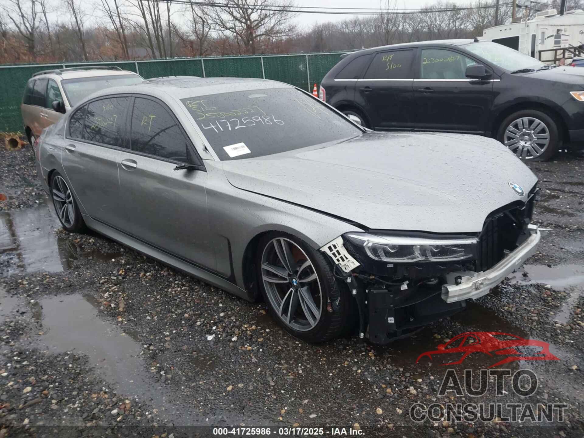 BMW 7 SERIES 2021 - WBA7U2C09MCF54281