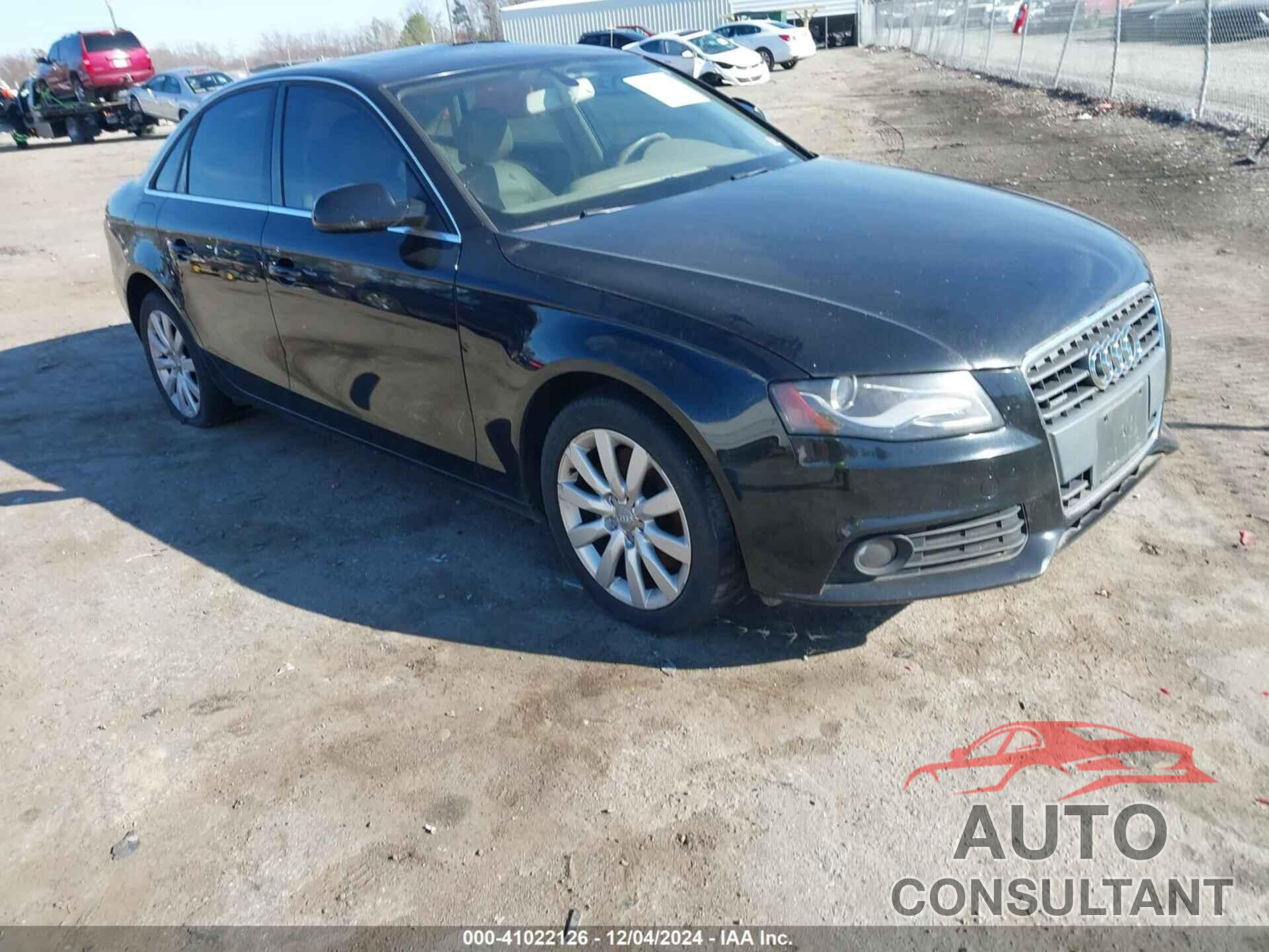 AUDI A4 2012 - WAUBFAFL0CA093533