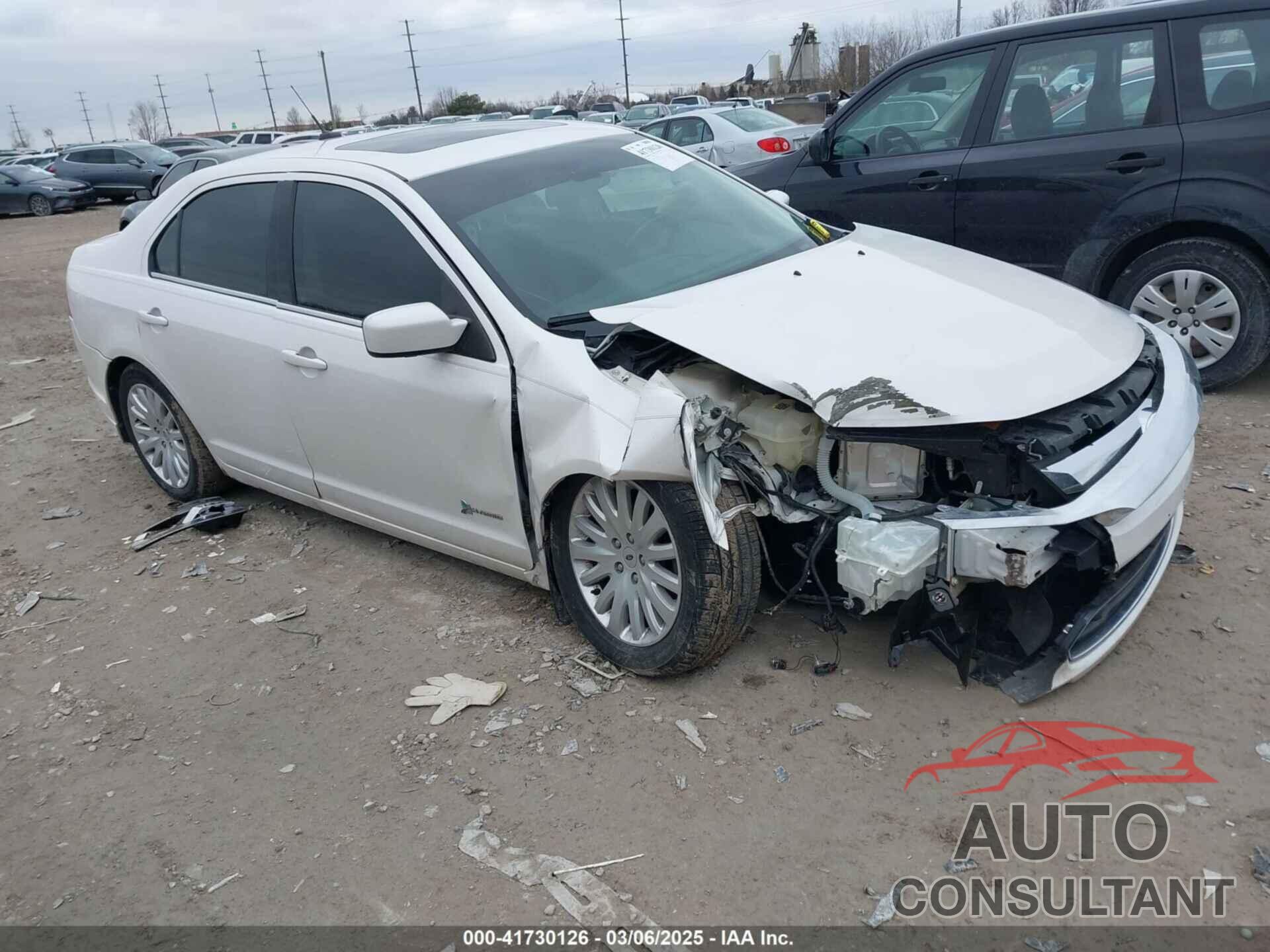FORD FUSION HYBRID 2011 - 3FADP0L31BR316647