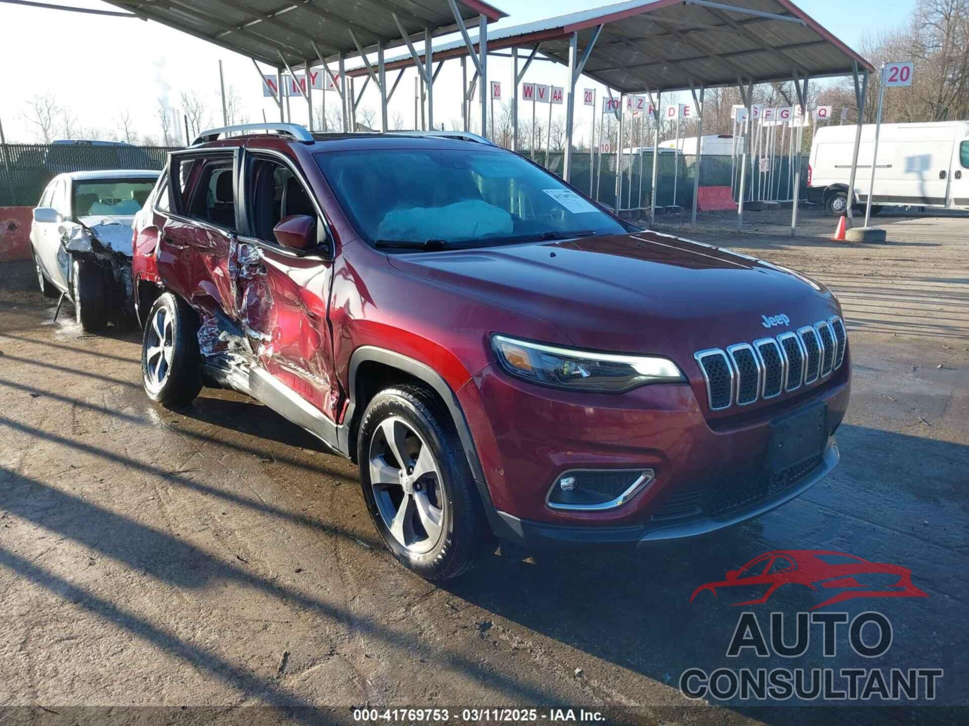 JEEP CHEROKEE 2019 - 1C4PJMDX1KD218129