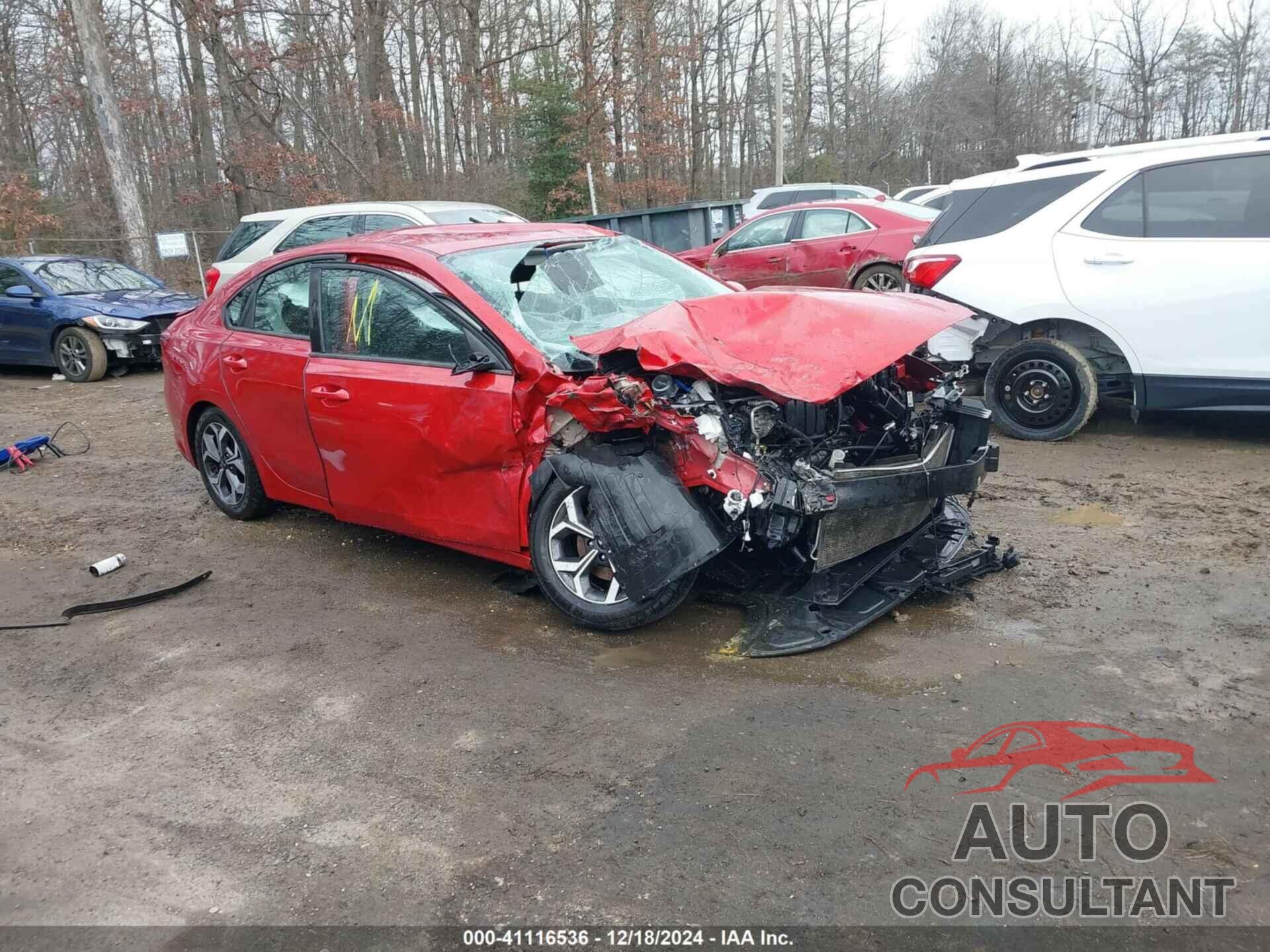 KIA FORTE 2019 - 3KPF24AD6KE131571