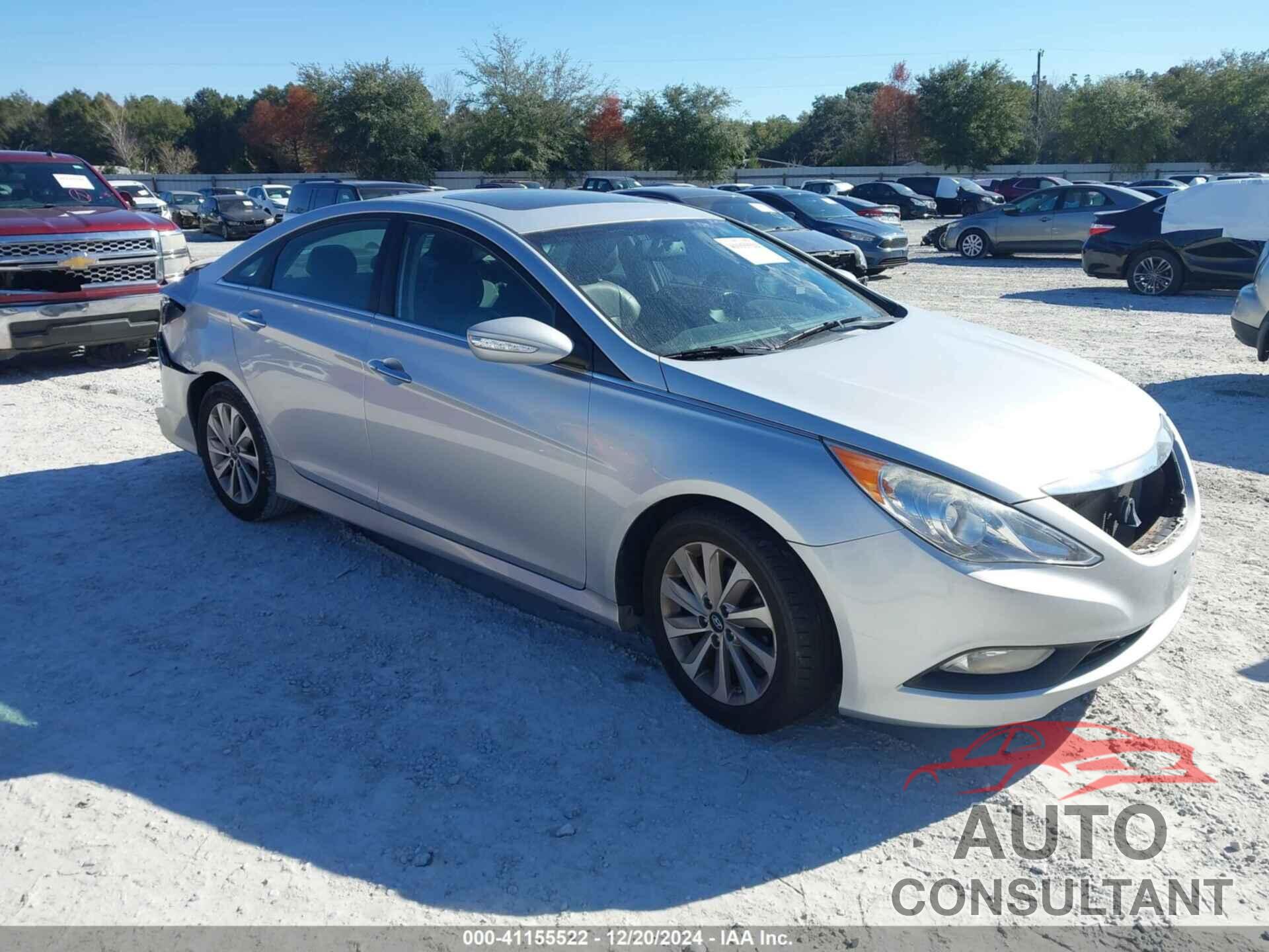 HYUNDAI SONATA 2014 - 5NPEC4AC8EH887046