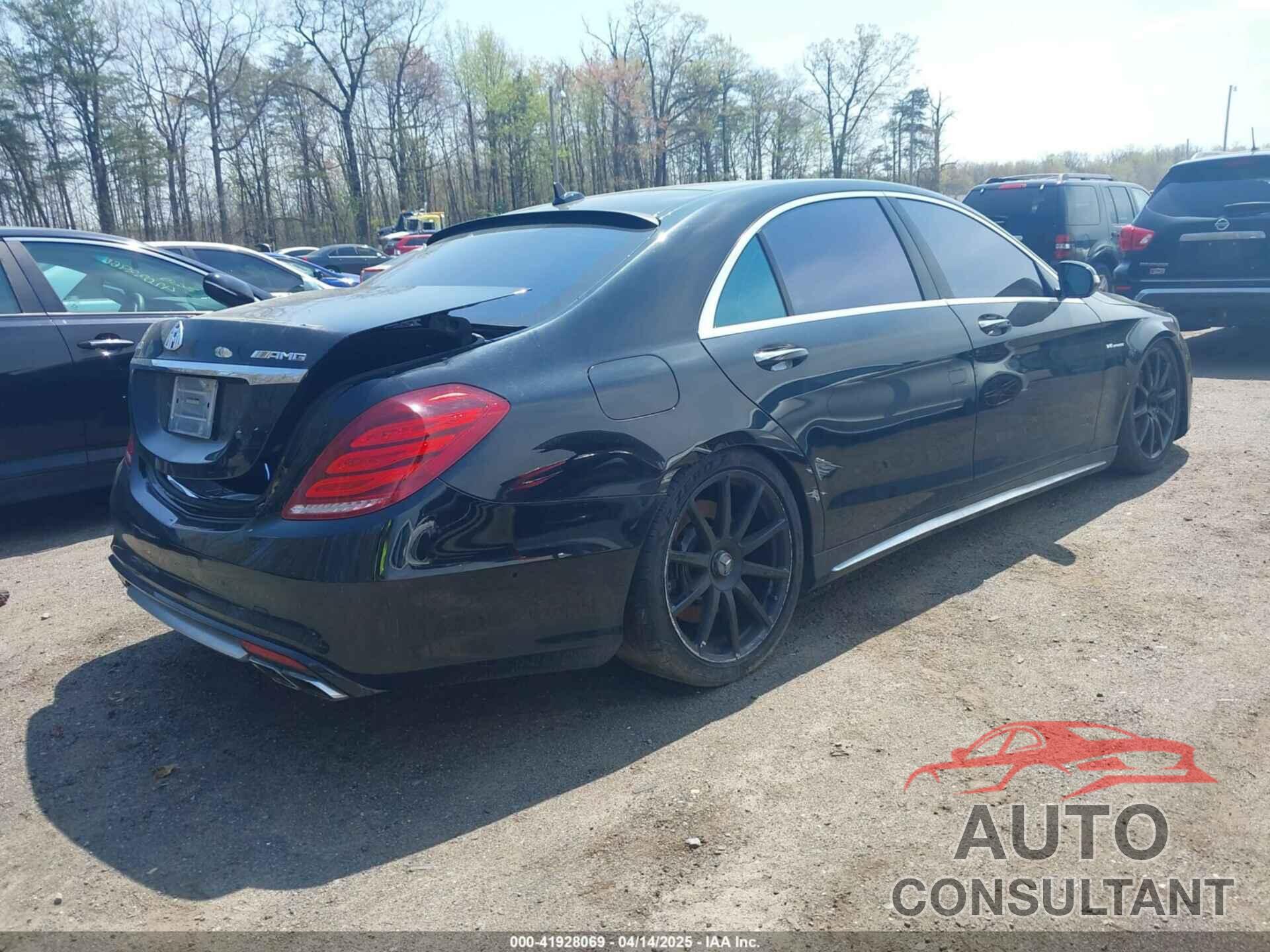 MERCEDES-BENZ S 2015 - WDDUG7JB1FA107900