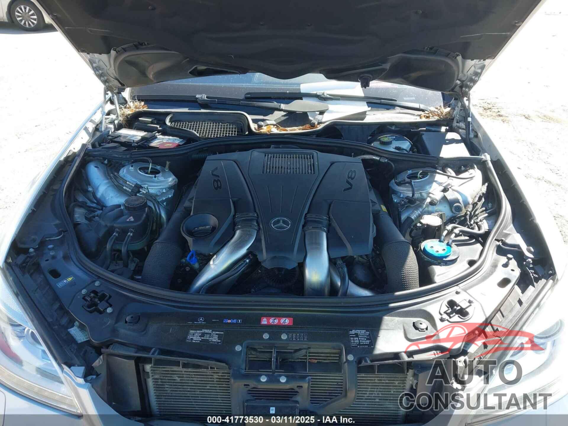 MERCEDES-BENZ S 550 2012 - WDDNG7DB0CA426586