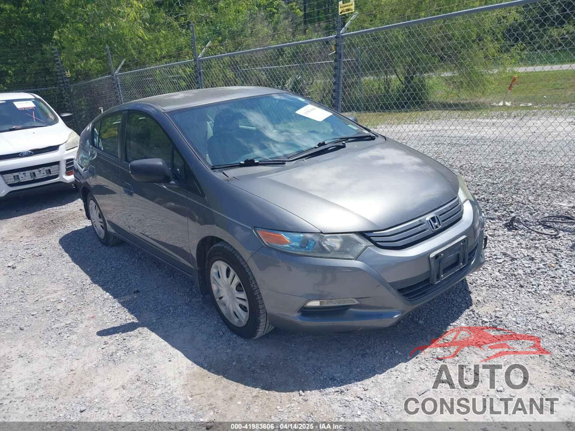 HONDA INSIGHT 2010 - JHMZE2H56AS002473