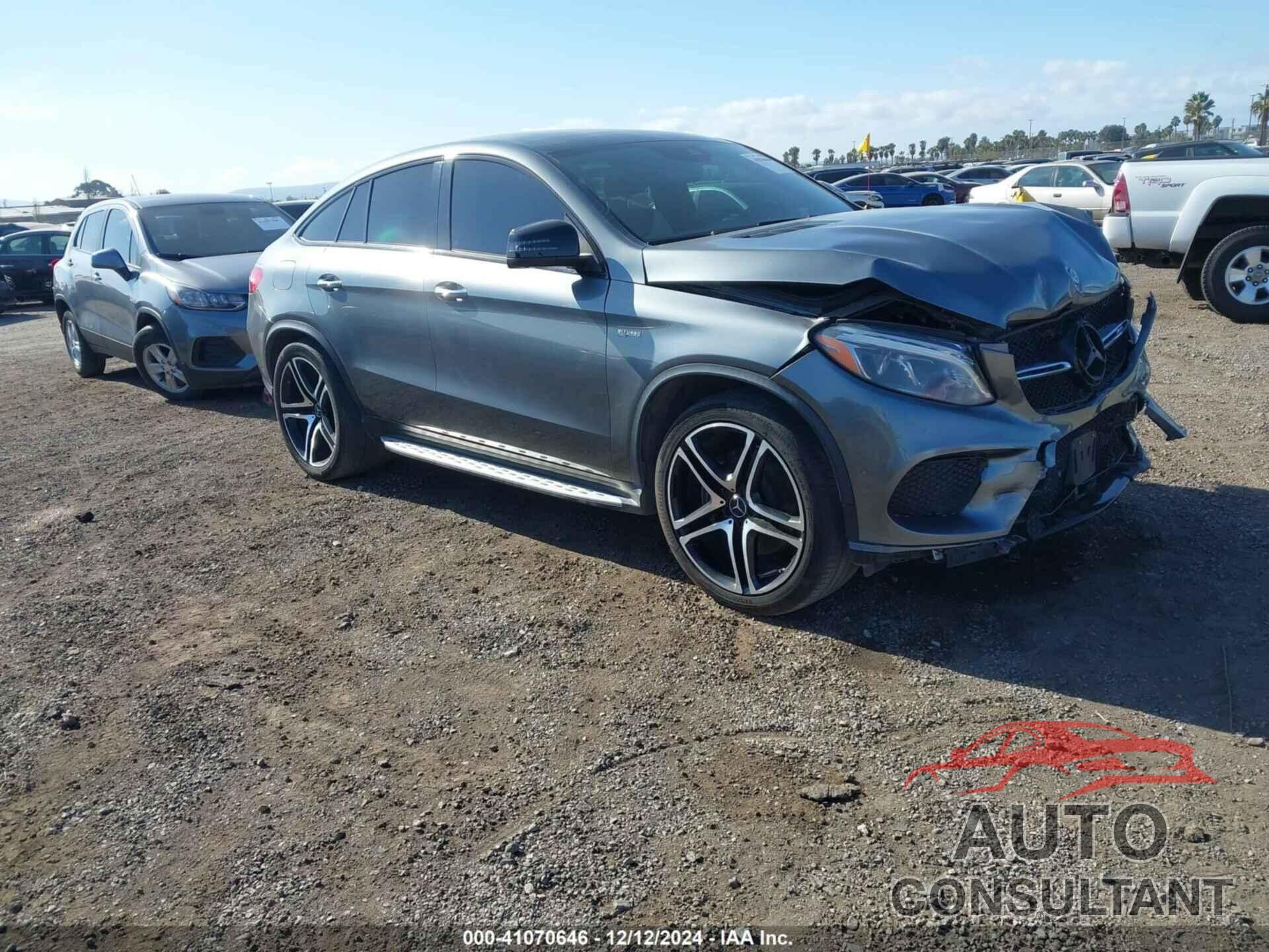 MERCEDES-BENZ AMG GLE 43 COUPE 2019 - 4JGED6EB6KA135564