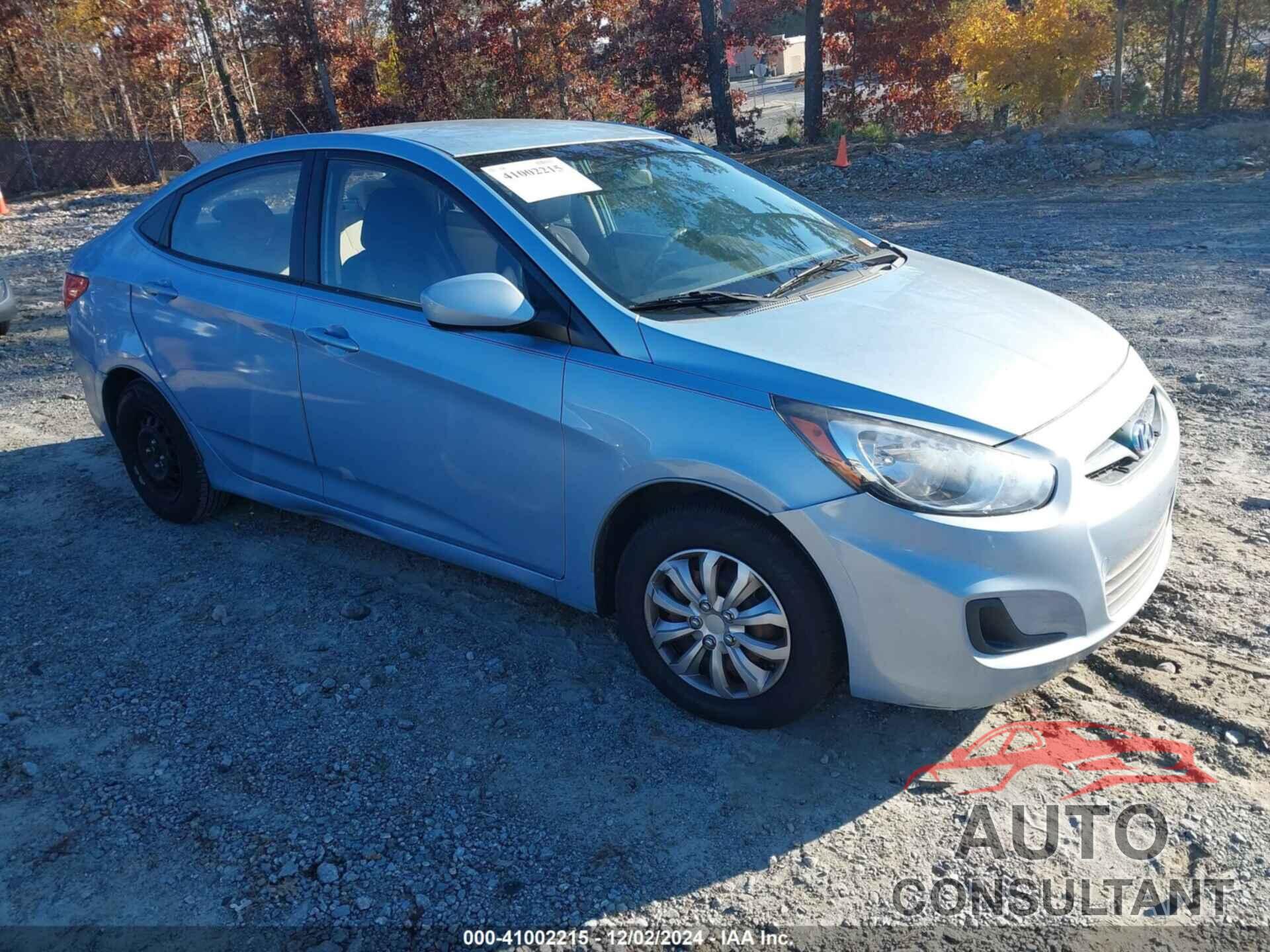 HYUNDAI ACCENT 2012 - KMHCT4AE0CU223718