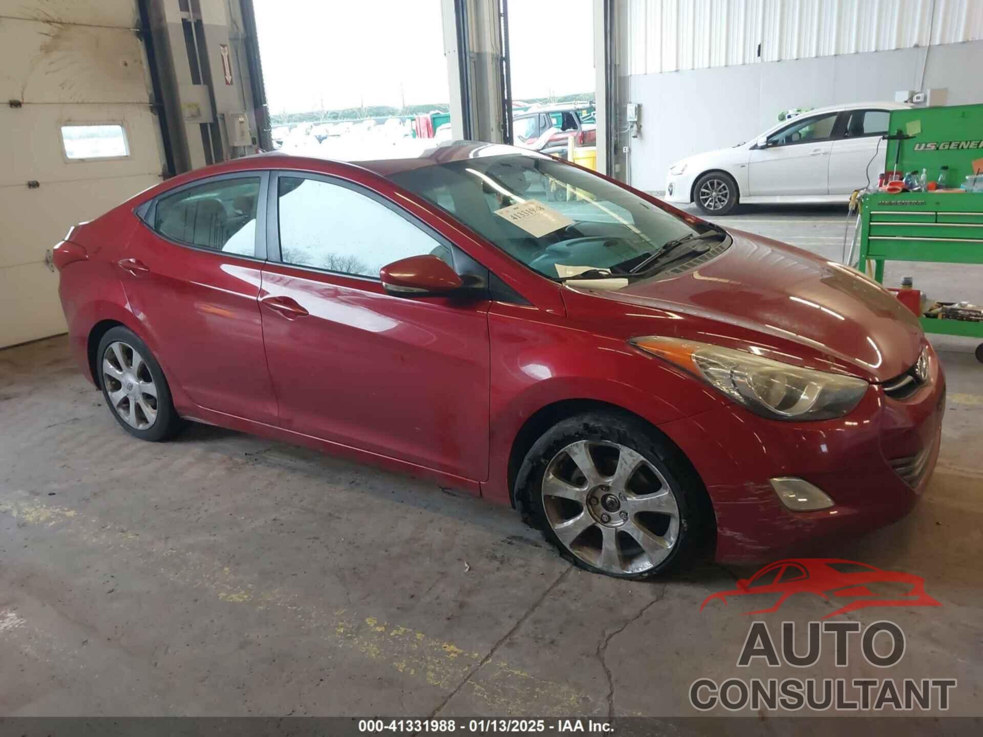 HYUNDAI ELANTRA 2012 - KMHDH4AE8CU196998