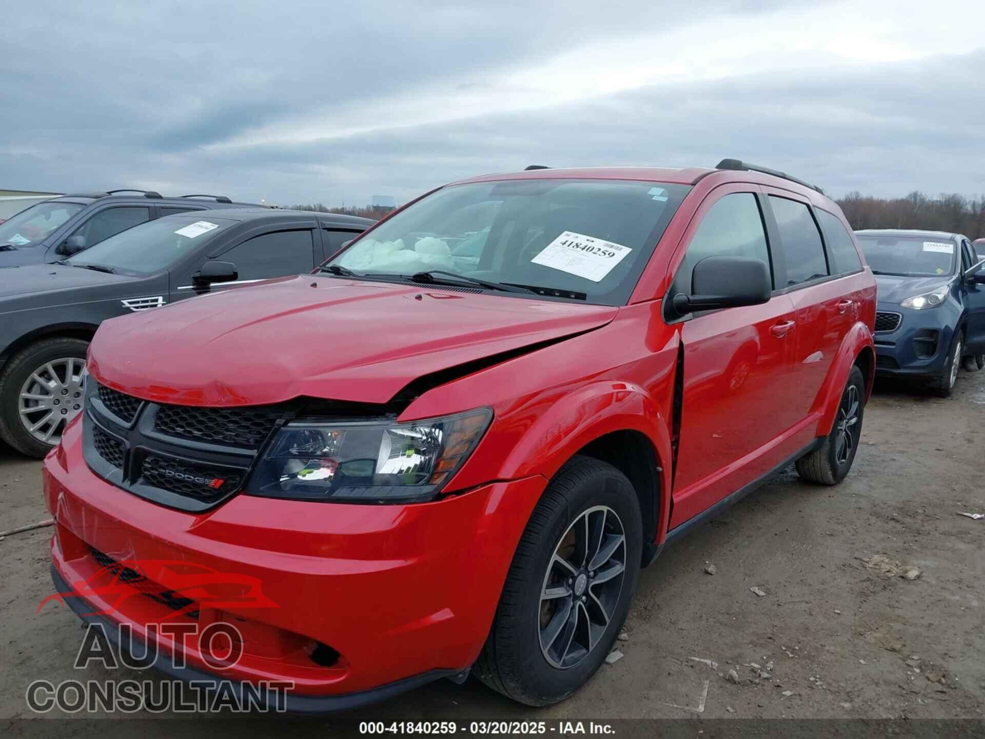 DODGE JOURNEY 2017 - 3C4PDCAB4HT644121