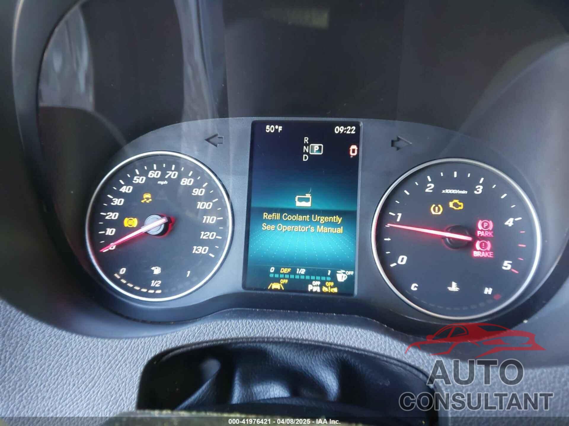 MERCEDES-BENZ SPRINTER 2500 2022 - W1Z4DGHY7NT102983
