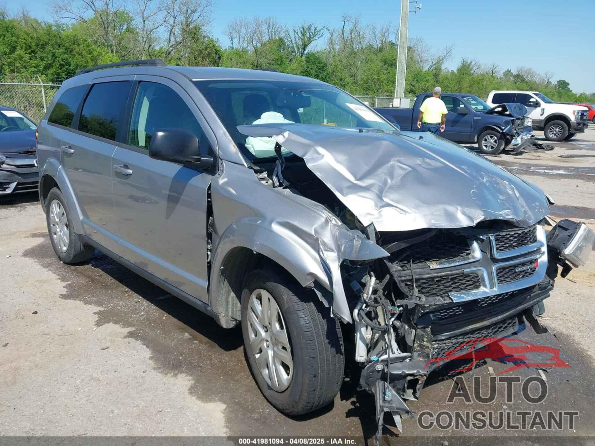 DODGE JOURNEY 2016 - 3C4PDCAB2GT212285