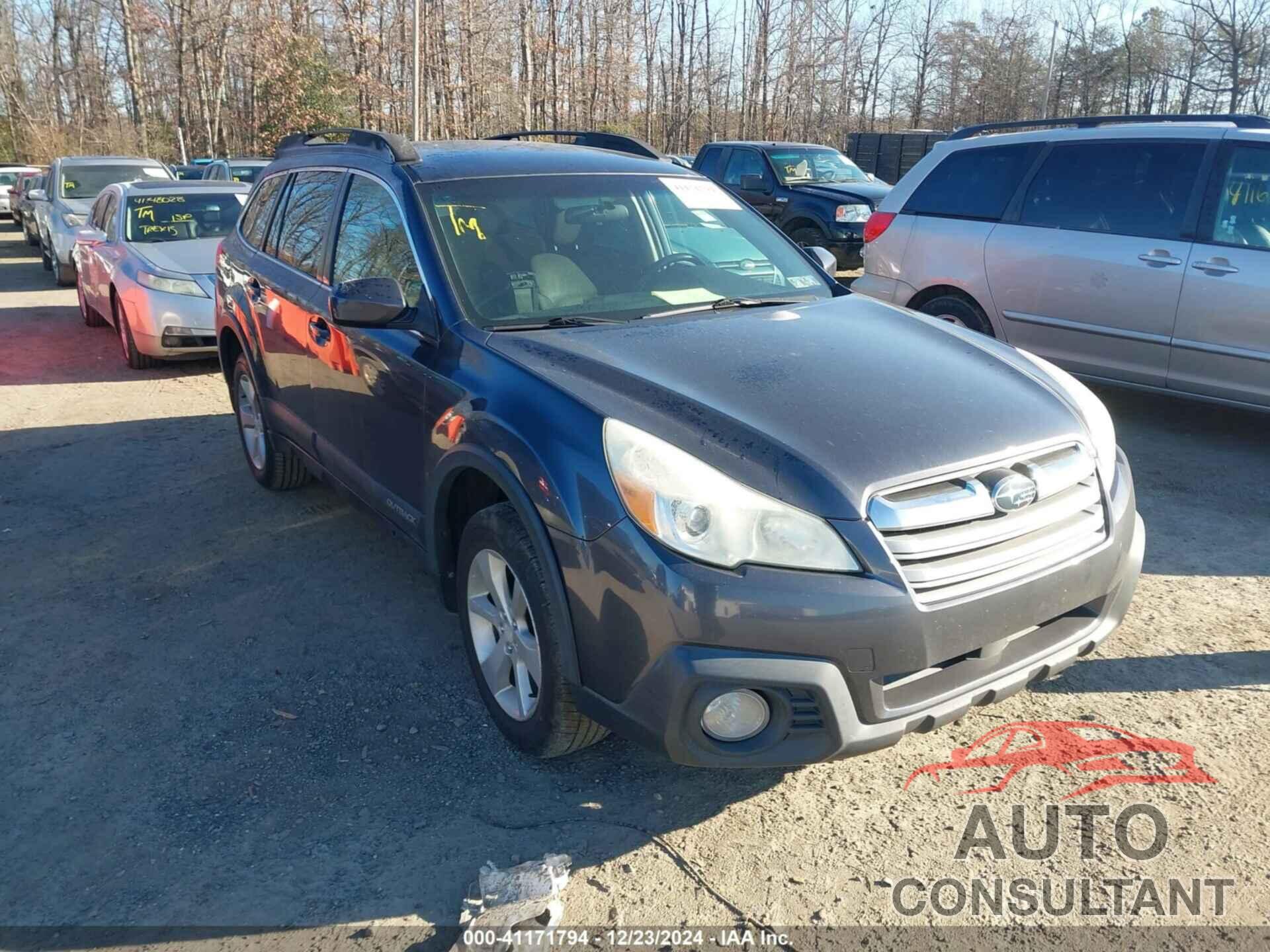 SUBARU OUTBACK 2013 - 4S4BRBCC8D3213102